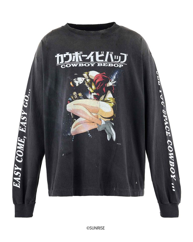 SAINT Mxxxxxx - CB_LS TEE/COWBOY BEBOP / BLACK | Detail 