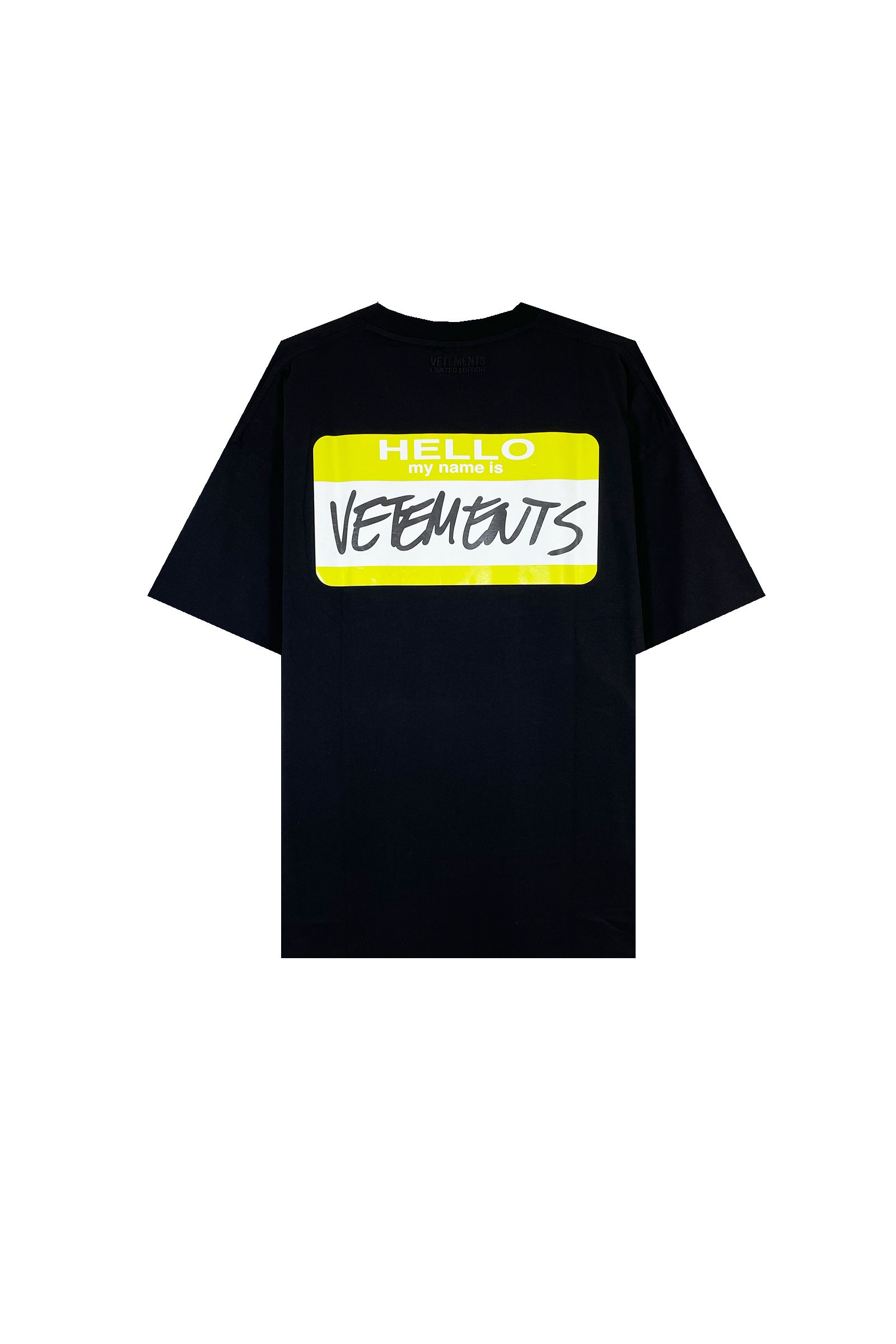 VETEMENTS - Confidential logo T-shirt | Detail