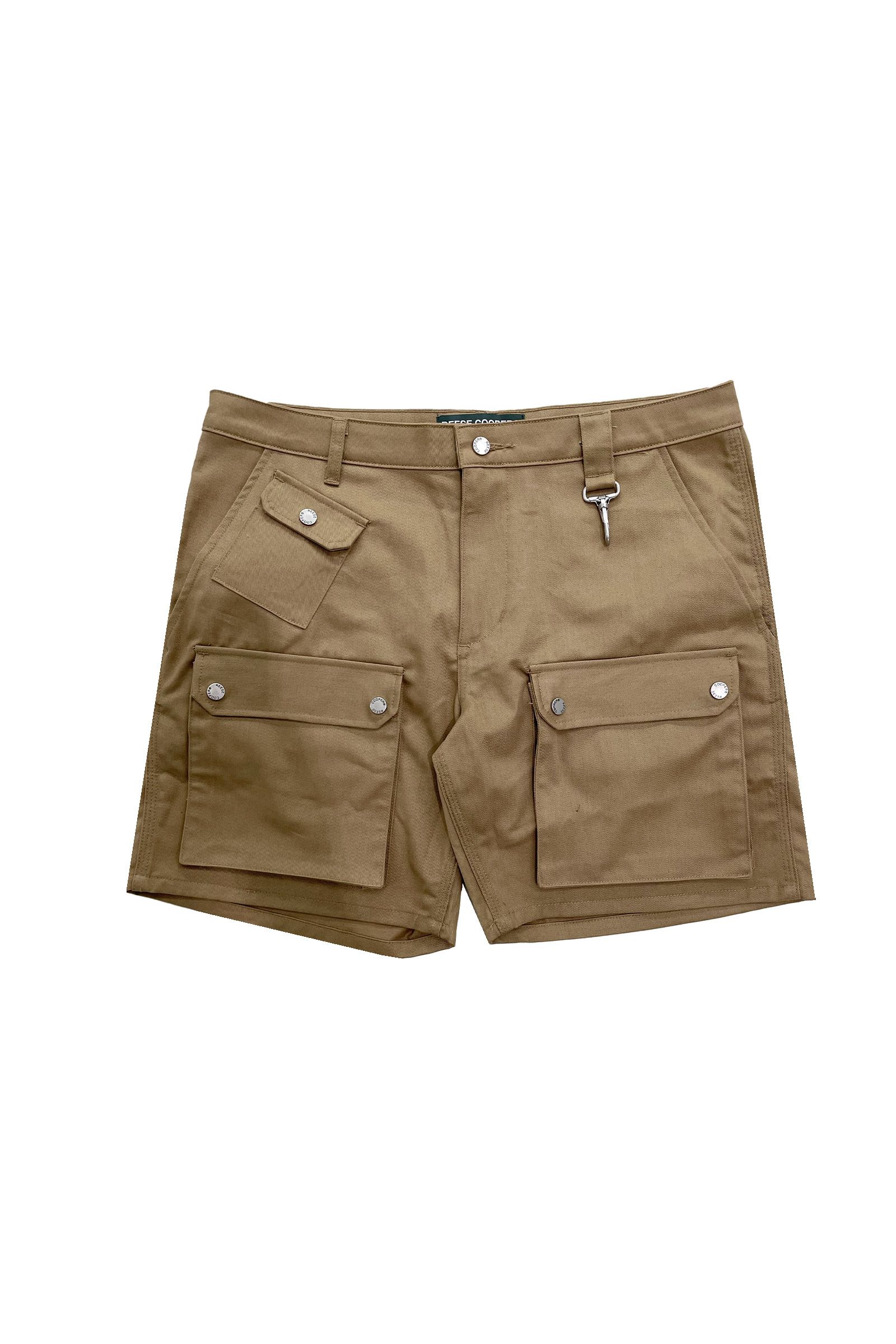 REESE COOPER - Cotton Cargo Shorts | Detail