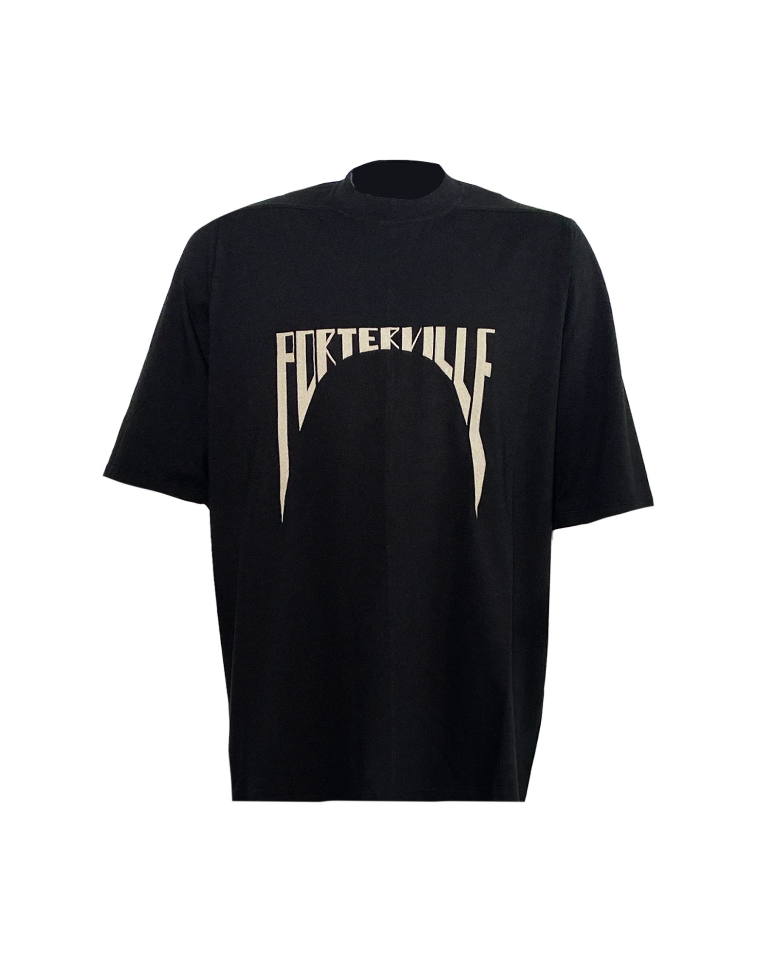 RICK OWENS - JUMBO SS T/RR02D6274/Tシャツ/ BLACK/PEARL | Detail