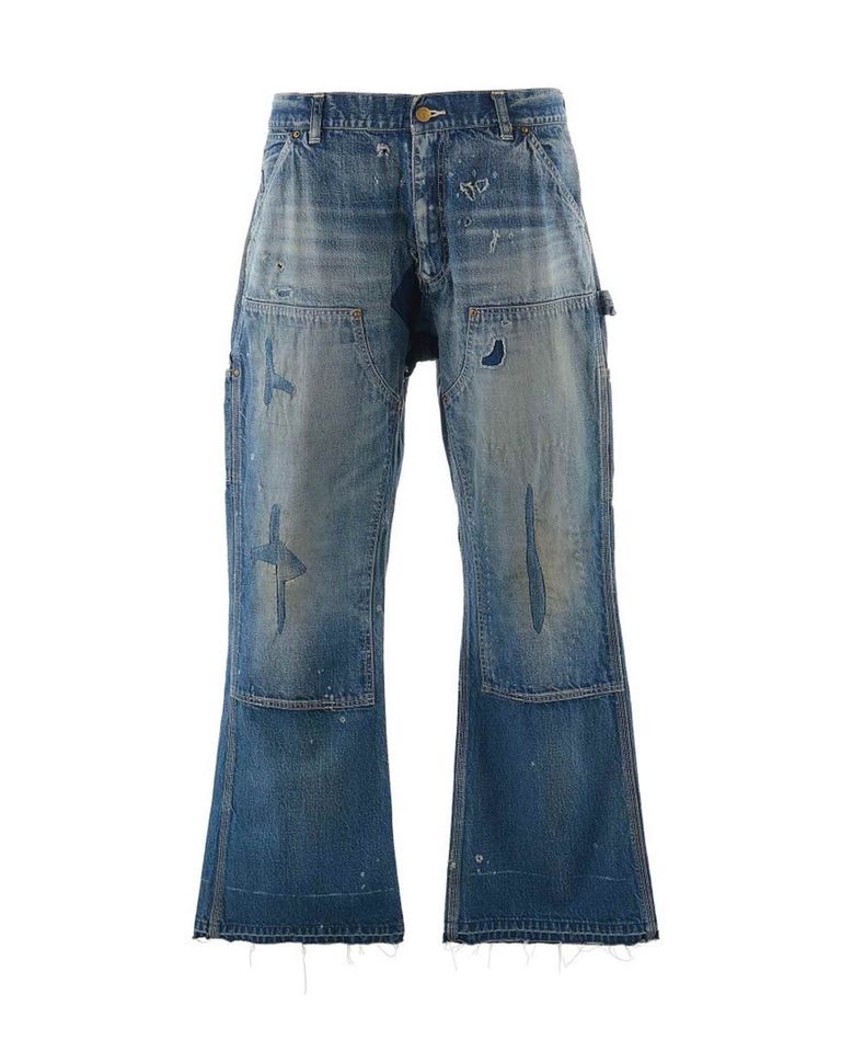 SAINT Mxxxxxx - DOUBLE KNEE/DENIM/SM-YS1-0000-066/デニムパンツ 