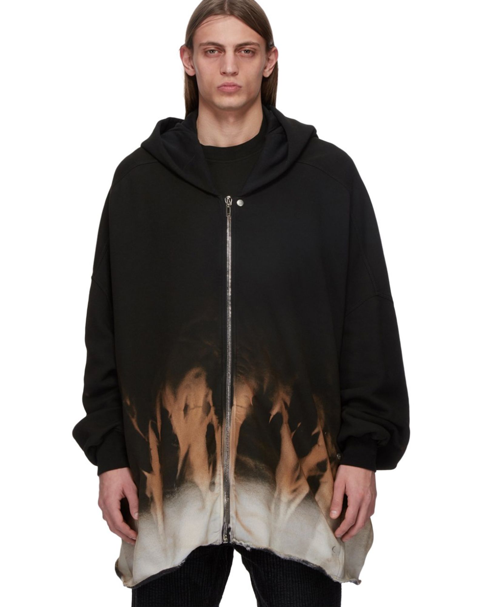 RICK OWENS DRKSHDW - JUMBO HOODED PETER/DU02D2278/プルオーバーパーカー/ BLACK/TERRA |  Detail