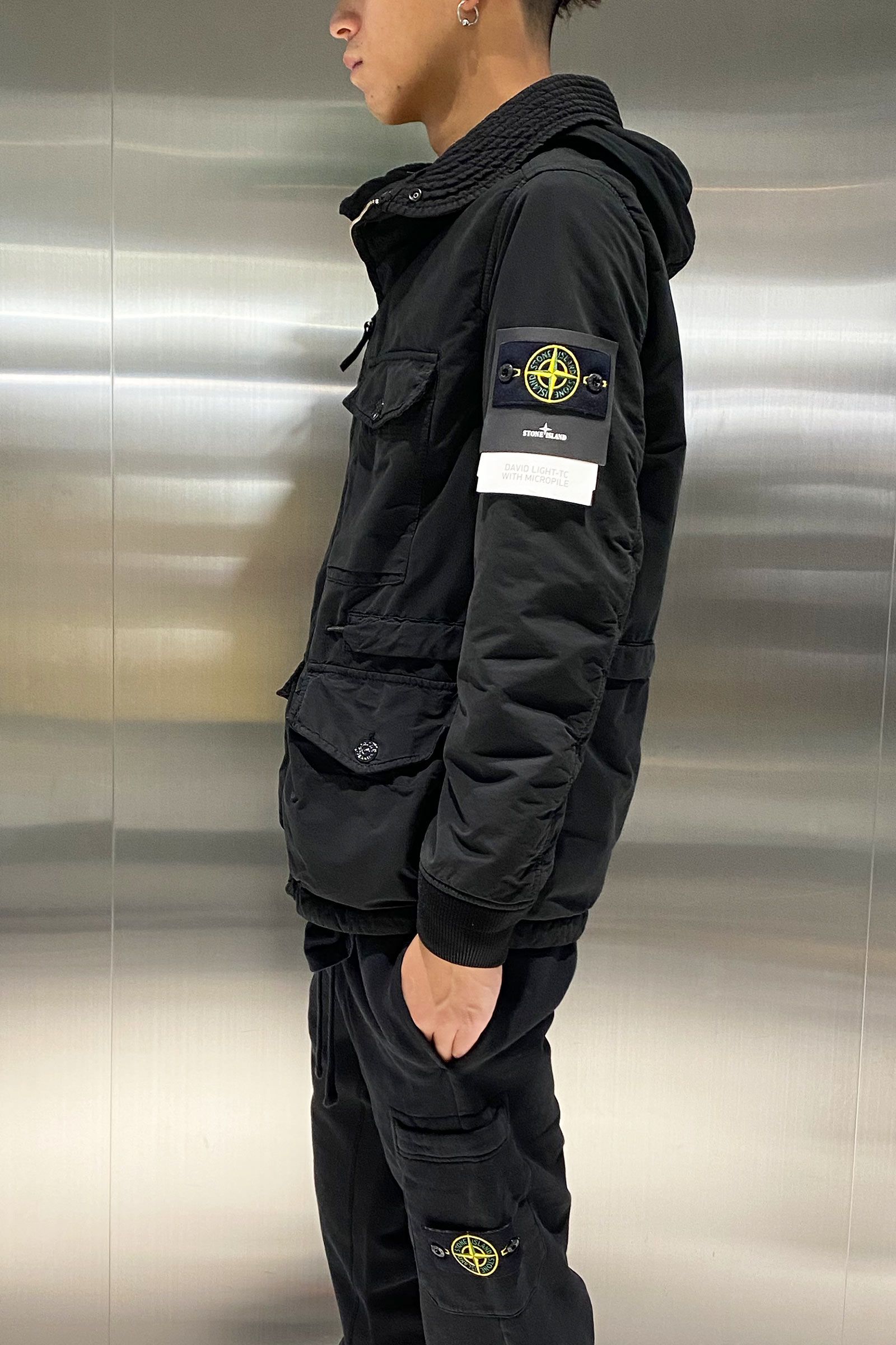 STONE ISLAND ストーンアイランド ミリタリージャケット ブルゾン 日本