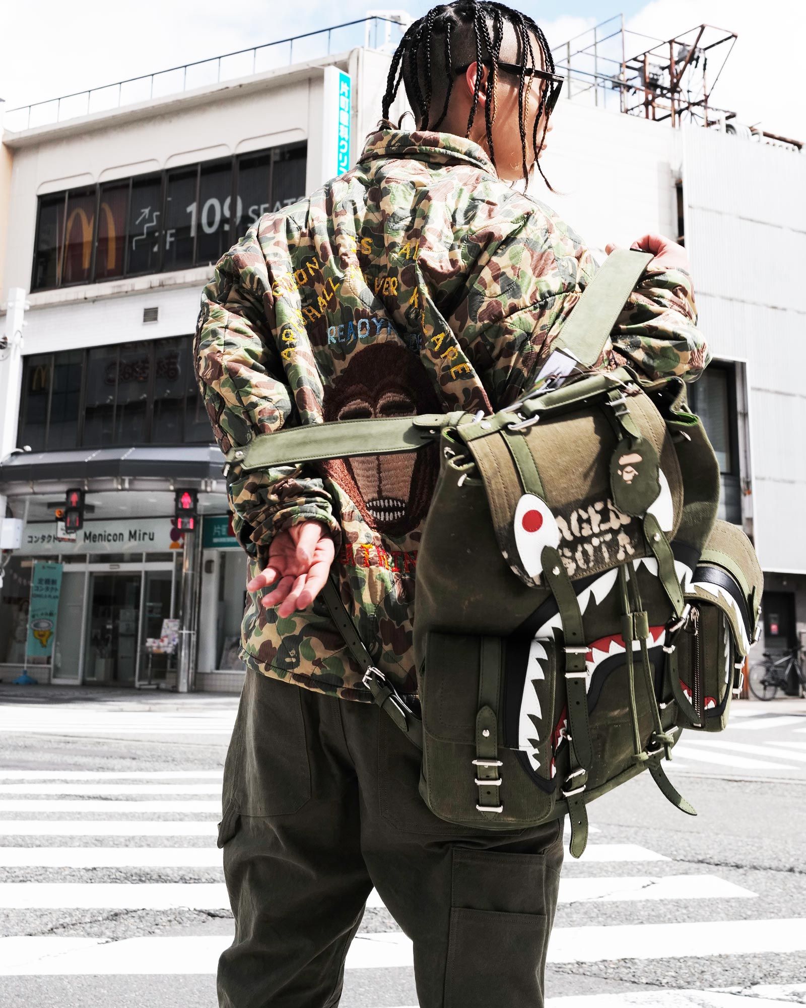 READYMADE - レディメイド/RMxAPE FIELDPACK_KH/バッグパック/KHAKI | Detail