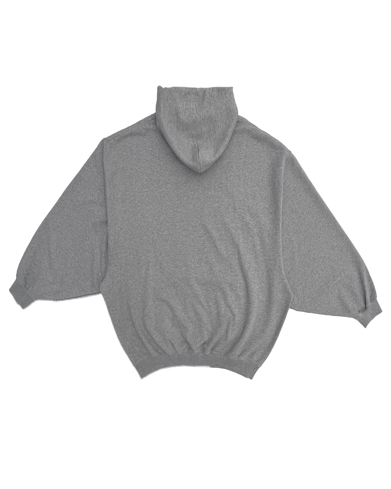 ヴェトモン/Flag logo hoodie/プルオーバーパーカー/Grey - S