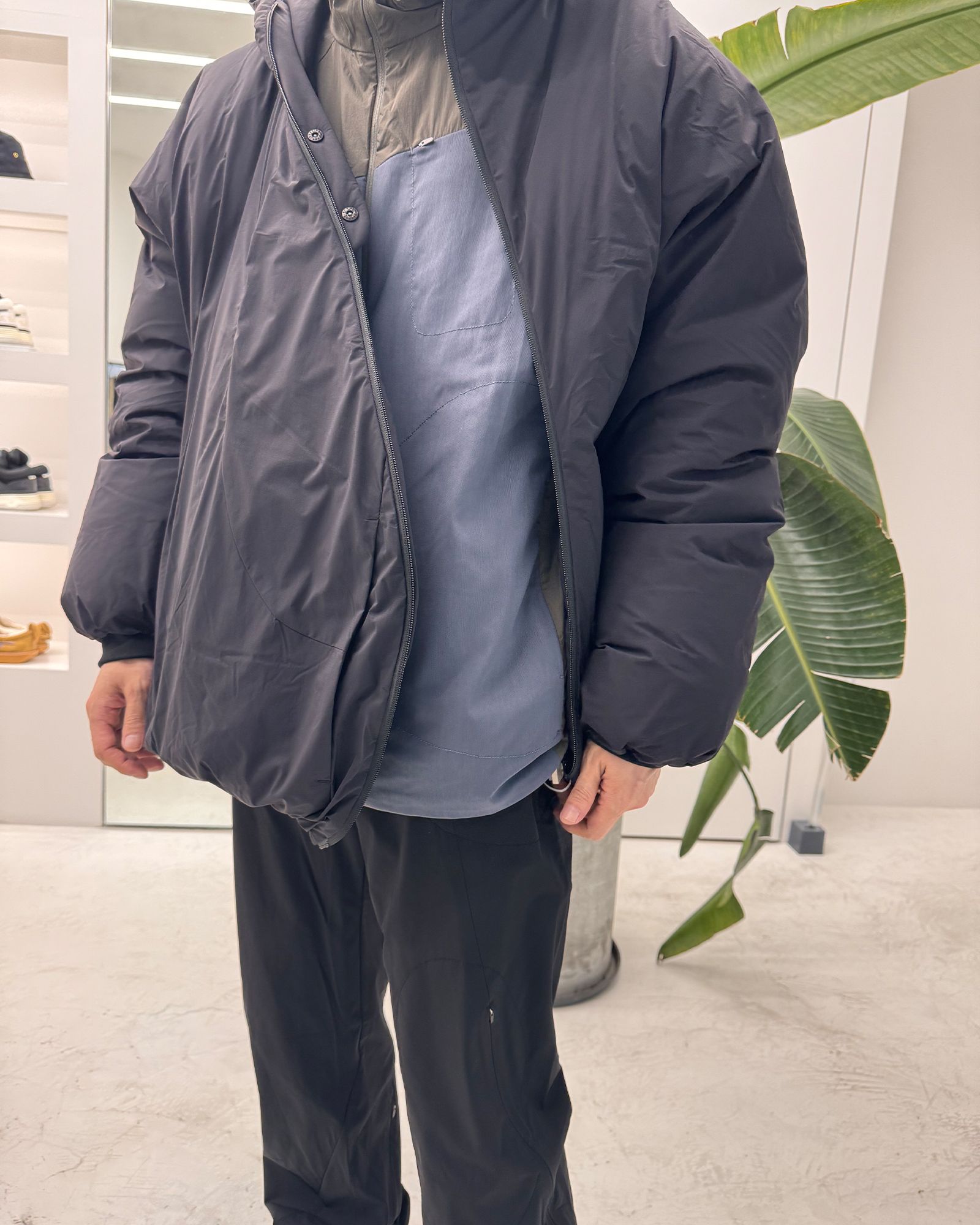 Black 3.1 Technical Jacket Right – 017 Shop