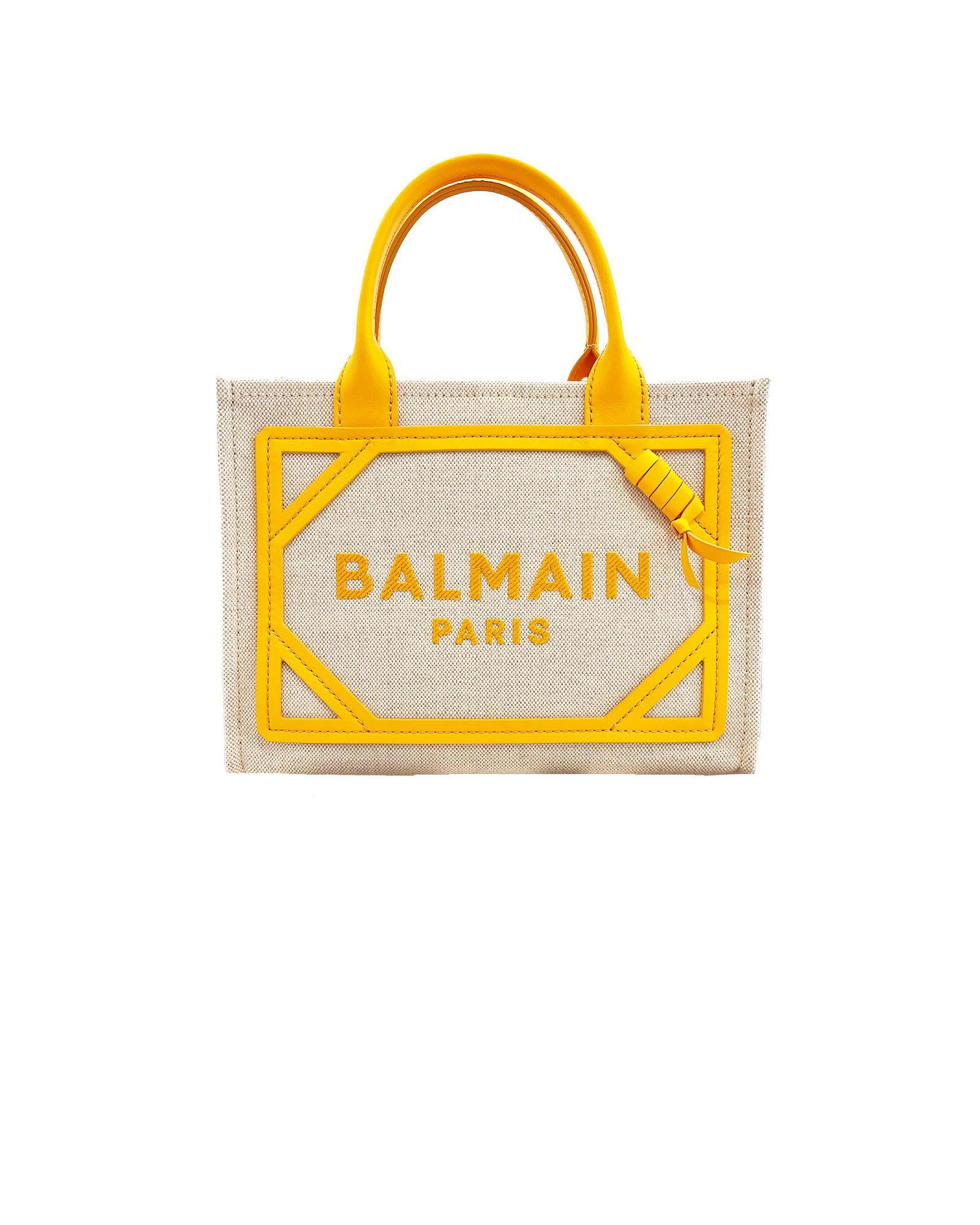 BALMAIN - B-ARMY SHOPPER SMALL-CANVAS&LO | Detail