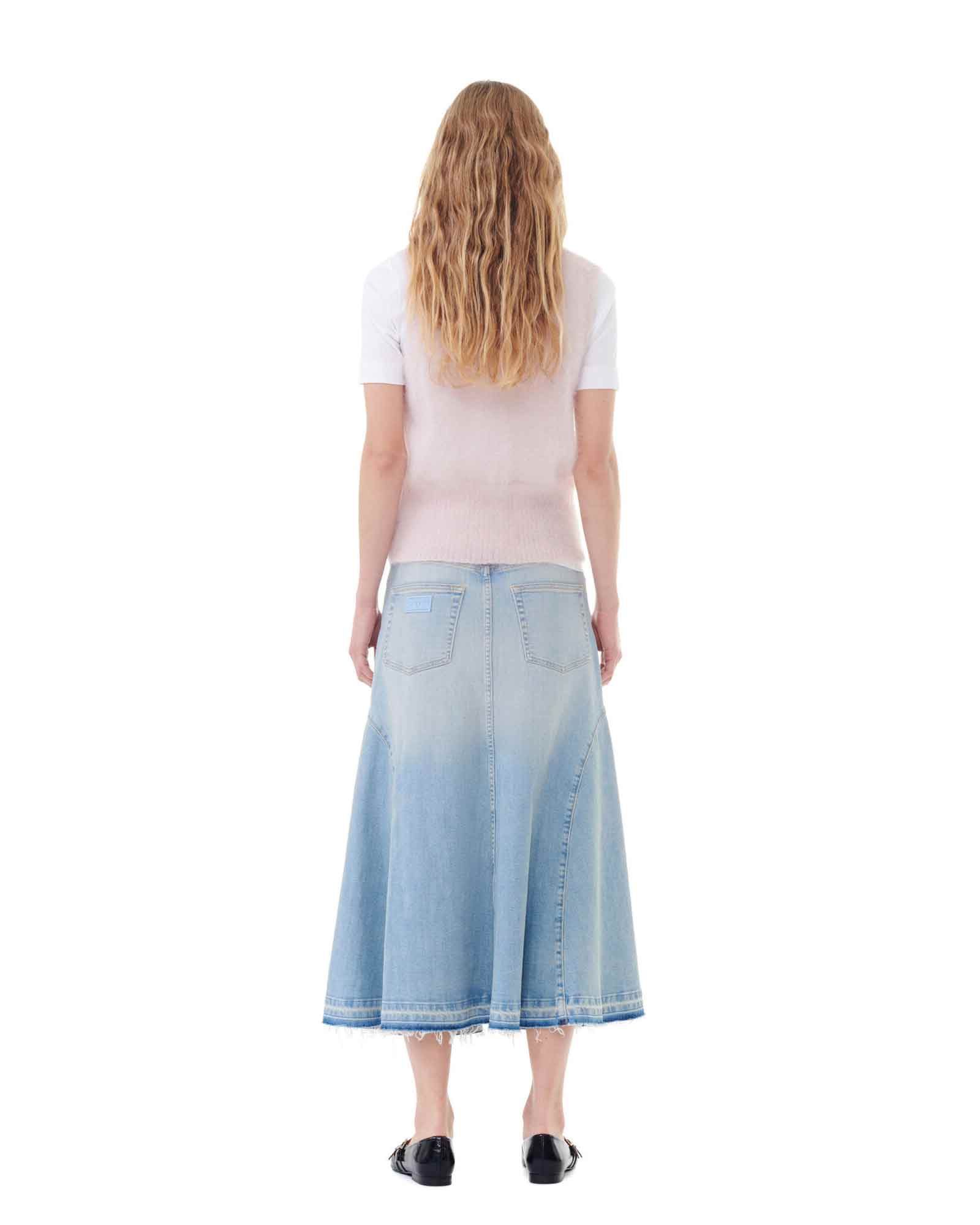 GANNI - LIGHT MOHAIR TIE STRING VEST/K2268/ベスト/LILAC GANNI - LIGHT MOHAIR TIE STRING VEST/K2268/ベスト/LILAC