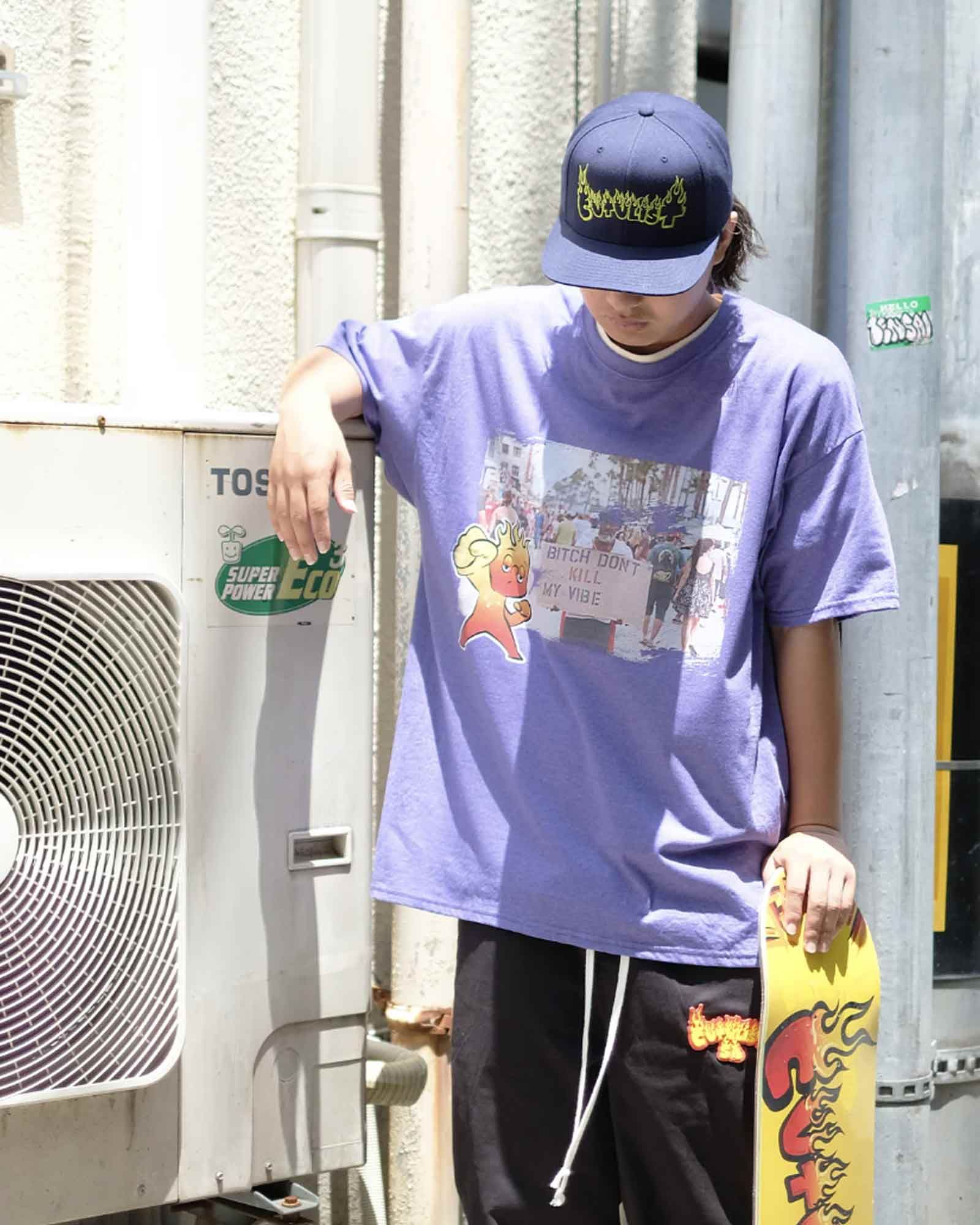 注目■CVTVLIST■大人気 長袖Tシャツ 2色 国内発送 すぐ届く CVTVLIST - CVTVLIST SB | DON'T KILL MY VIBE TEE/22SB120304/T