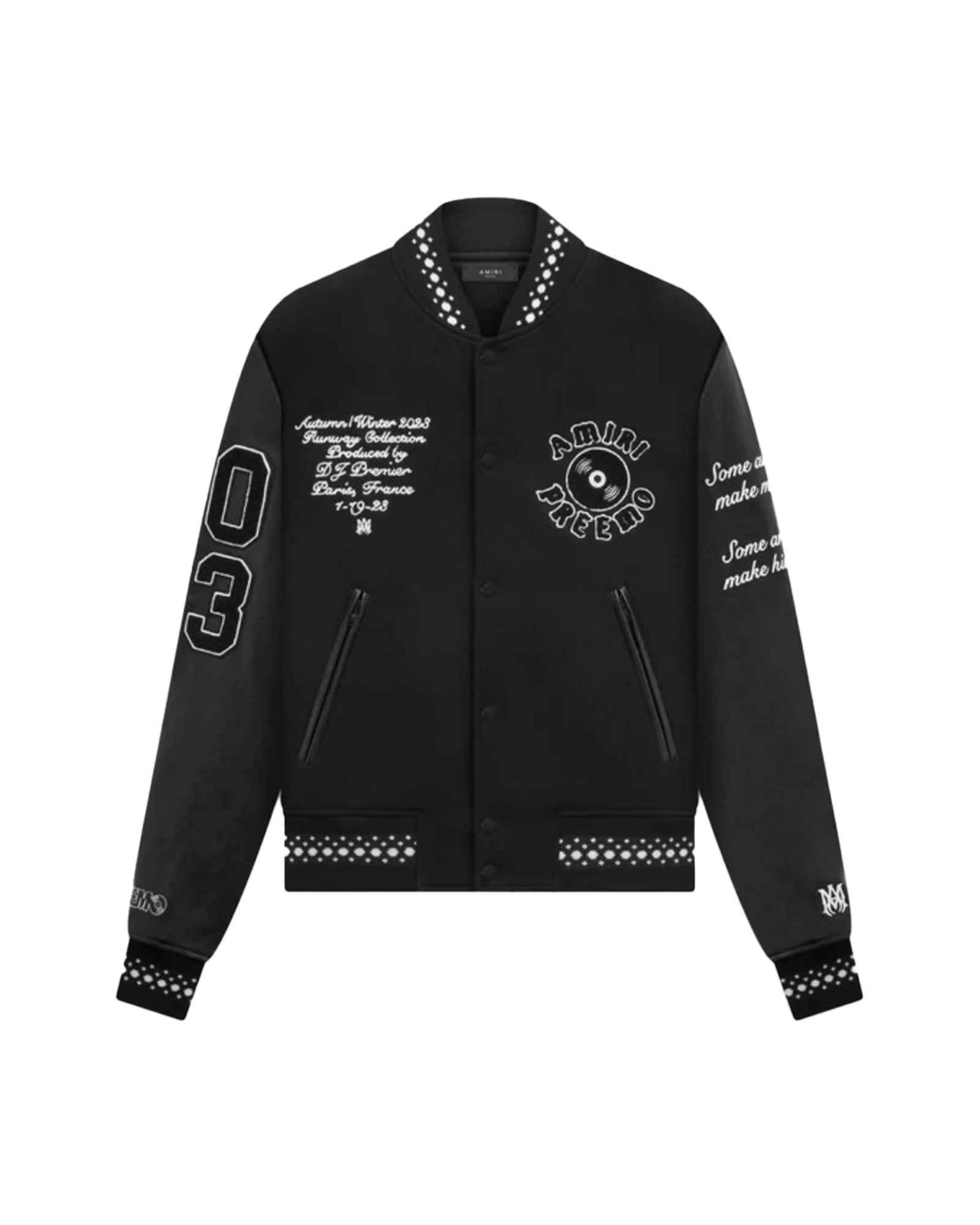 AMIRI - Dj preemo varsity jacket | Detail