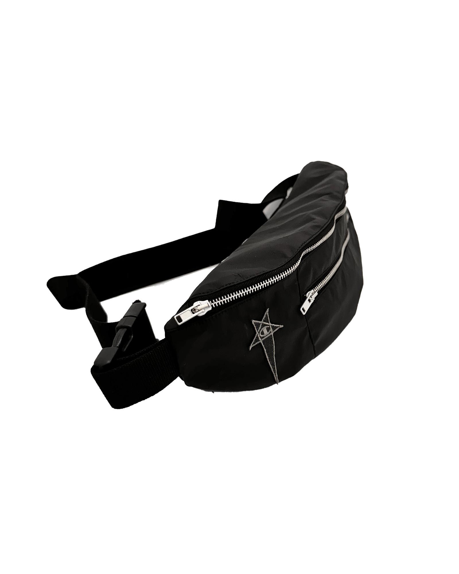 RICK OWENS - リック オウエンス/BUMBAG/ボディバッグ/BLACK/RICK 