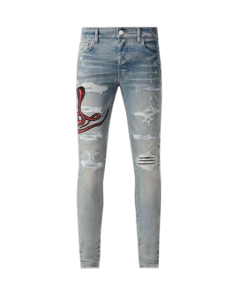 AMIRI - RED SNAKE ARCHIVAL JEAN/AMDNSY1067/デニムパンツ/CLAY  