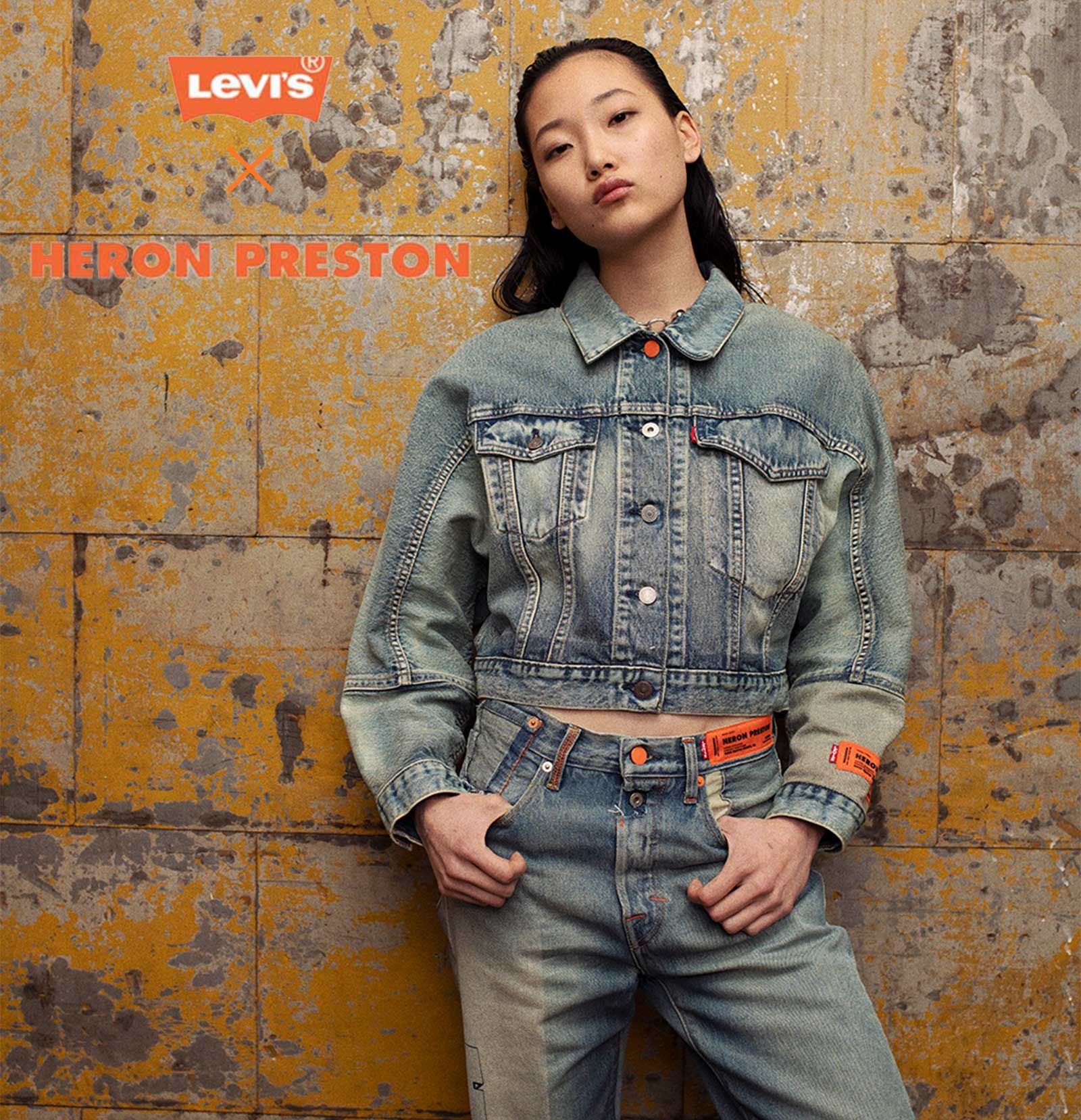 HEヘロンプレストン Levi's コラボ Gジャン デニム - Gジャン/デニム