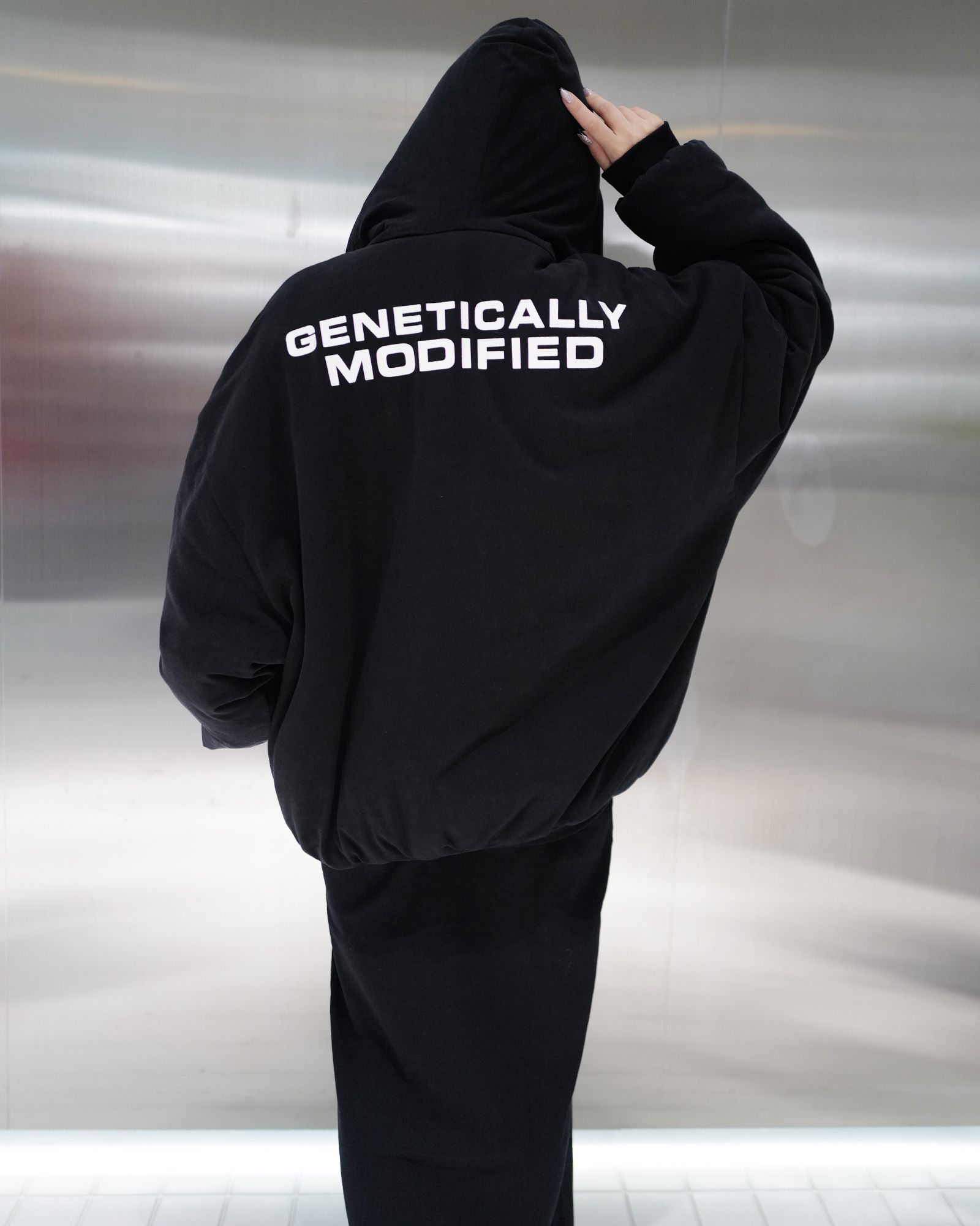 VETEMENTS - Genetically modified jersey padded bomber (ボンバー