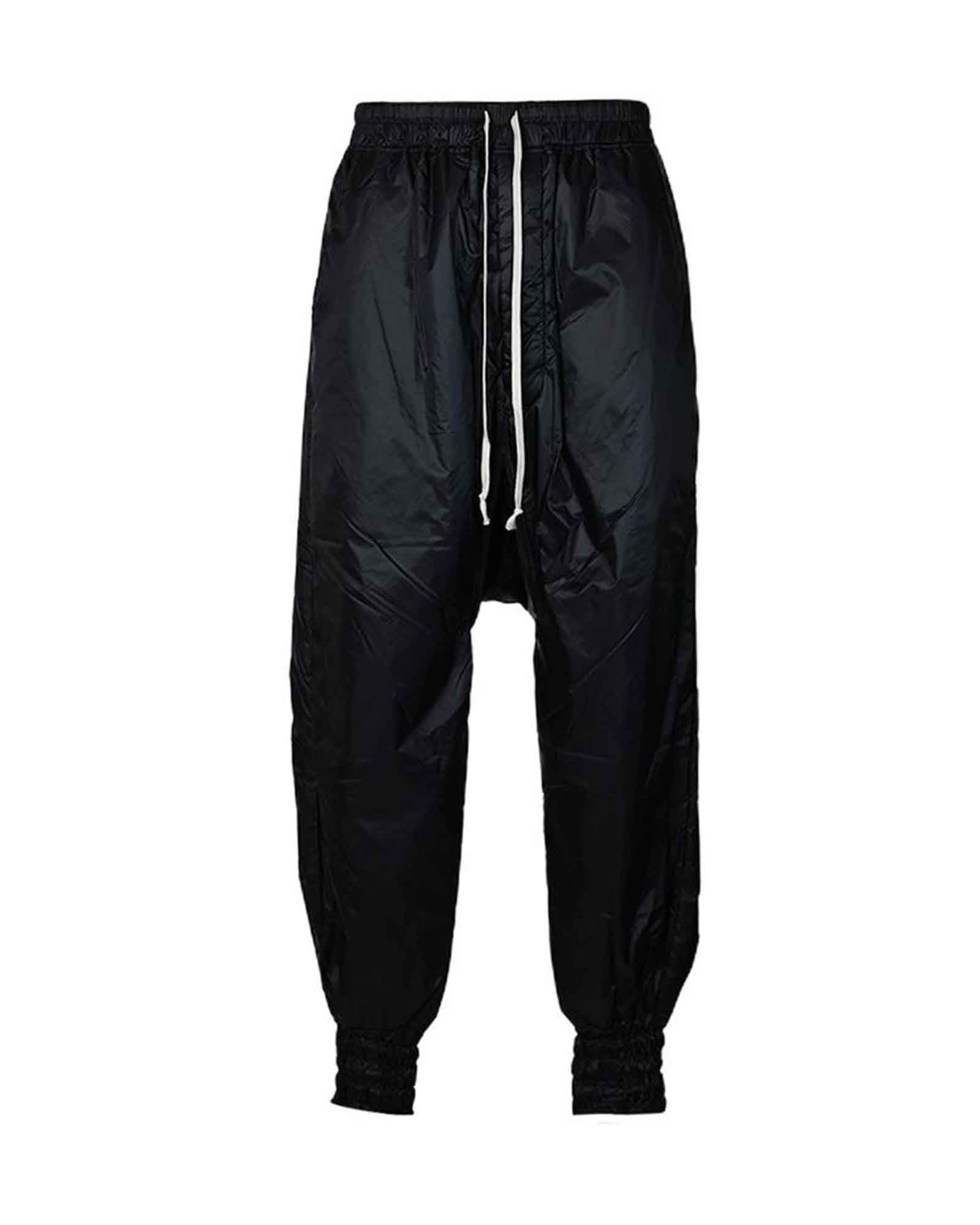 RICK OWENS - DRAWSTRING CUFFED/RU02D6376/サルエルパンツ/BLACK | Detail