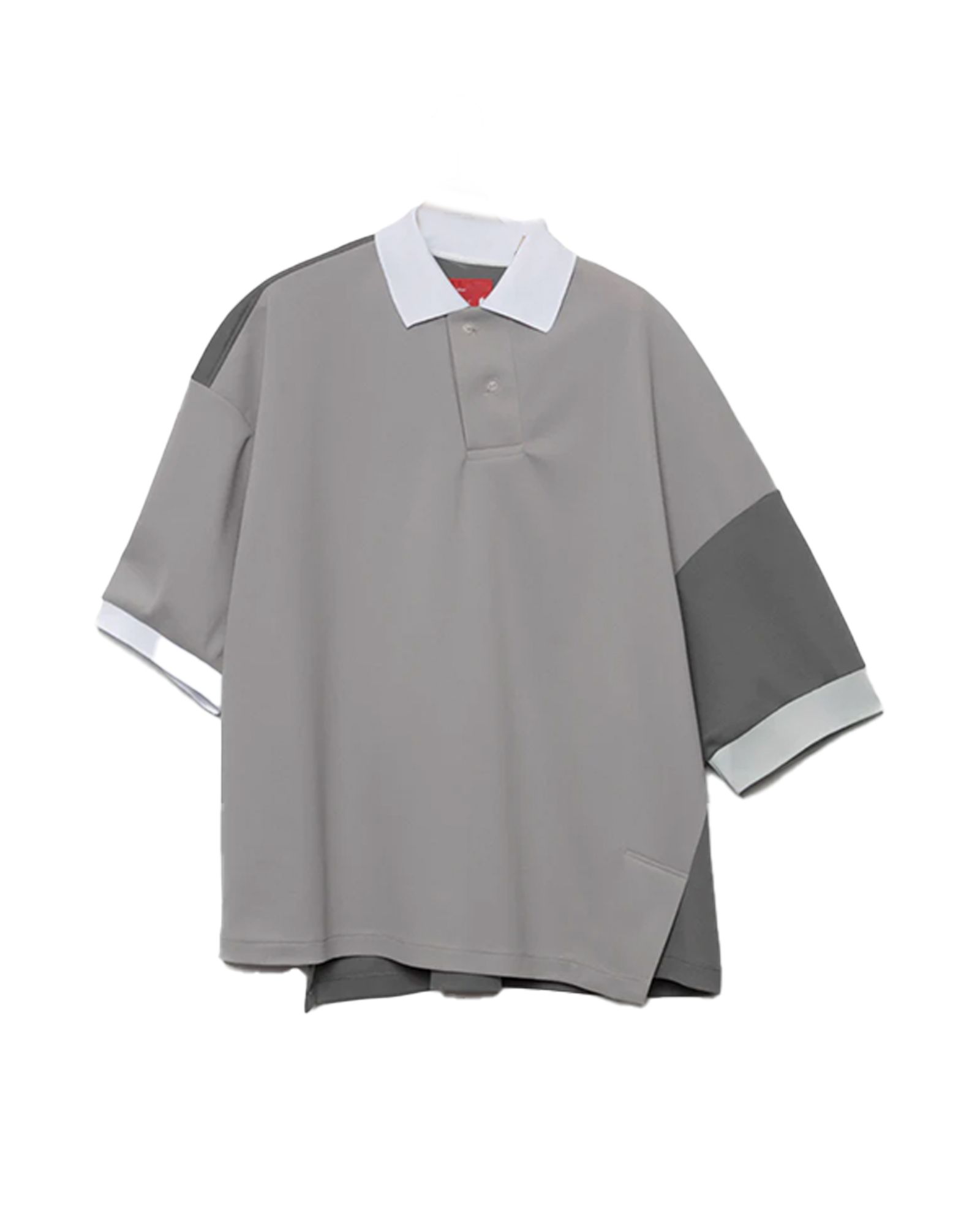 フミト ガンリュウ/Graffiti polo shirt/ポロシャツ/Gray - 2(Mサイズ)