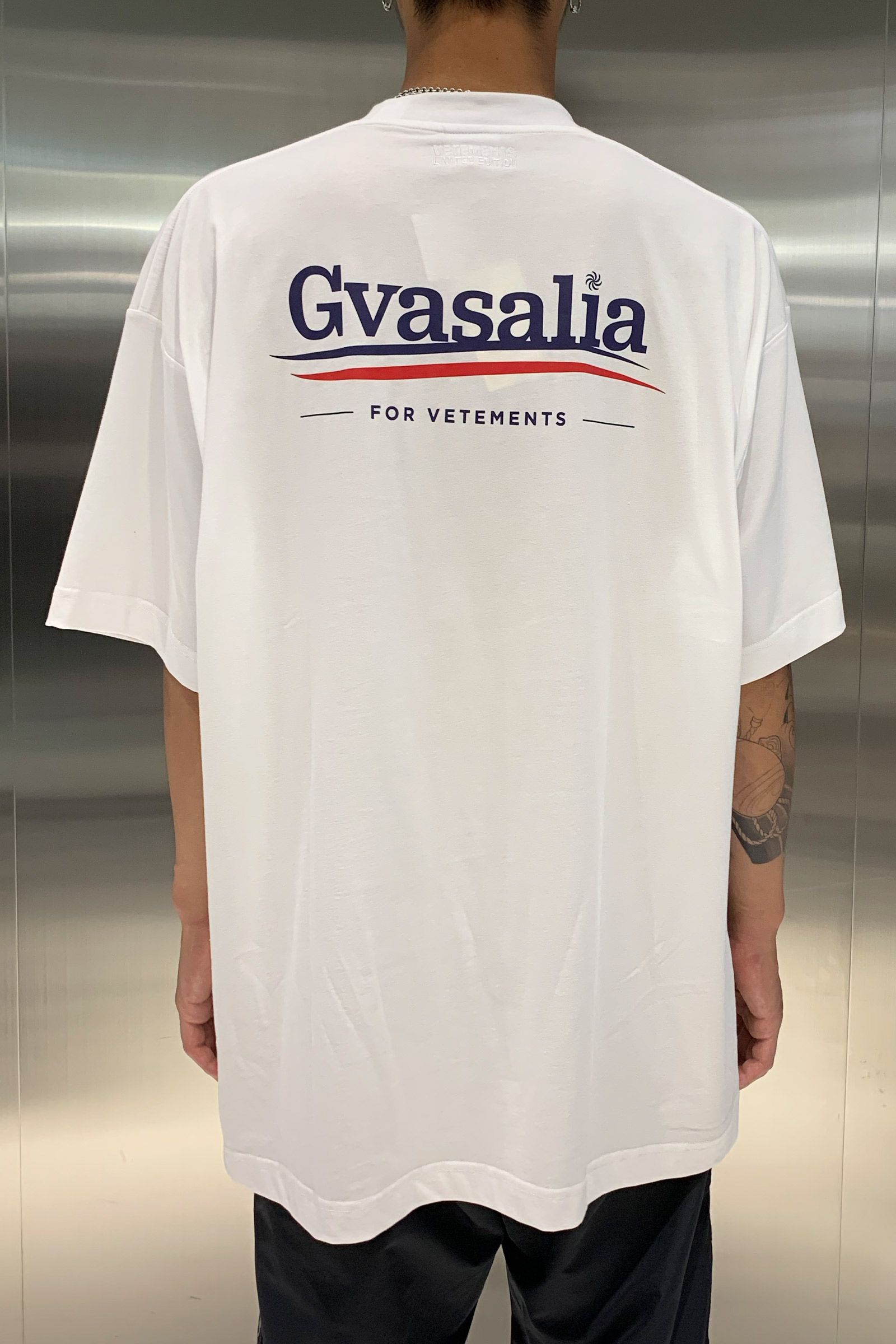 GVASALIA For Vetements T-Shirt WHITE - S