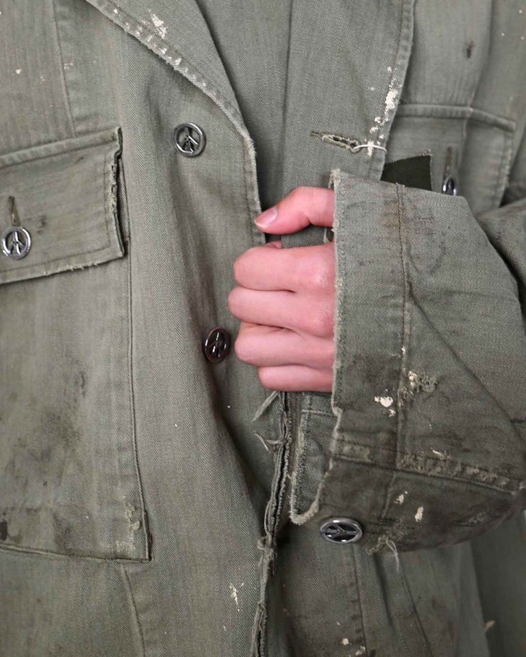 READYMADE - HBONE SHIRTJACKET/RM-P01-0000-057/シャツジャケット  