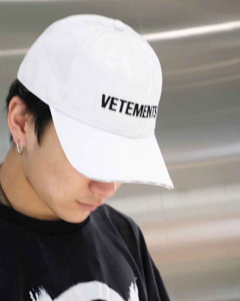 VETEMENTS - ICONIC LOGO CAP/UE54CA180W/ロゴキャップ/WHITE | Detail