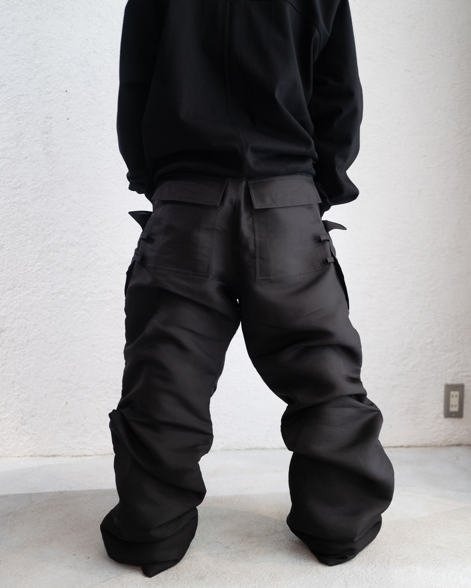 RICK OWENS - リック・オウエンス/STEFAN CARGO/カーゴパンツ/BLACK 