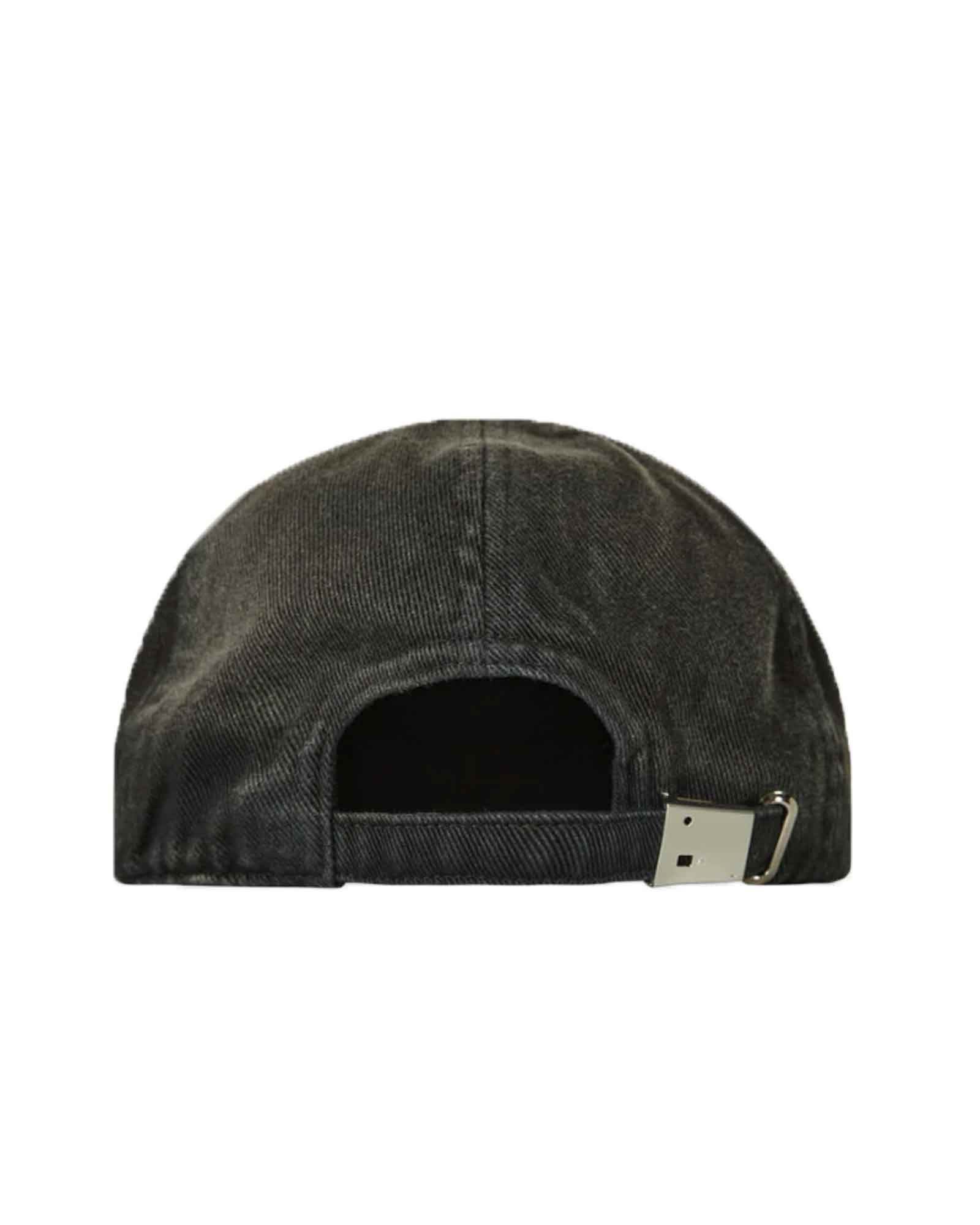 1017 ALYX 9SM - Denim logo baseball hat (キャップ) Black | Detail