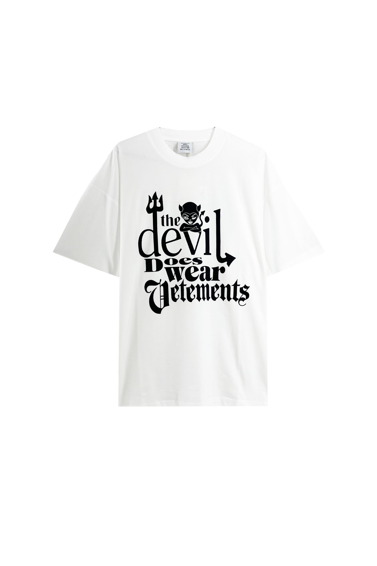 VETEMENTS - Devil does wear vetements T-shirt | Detail