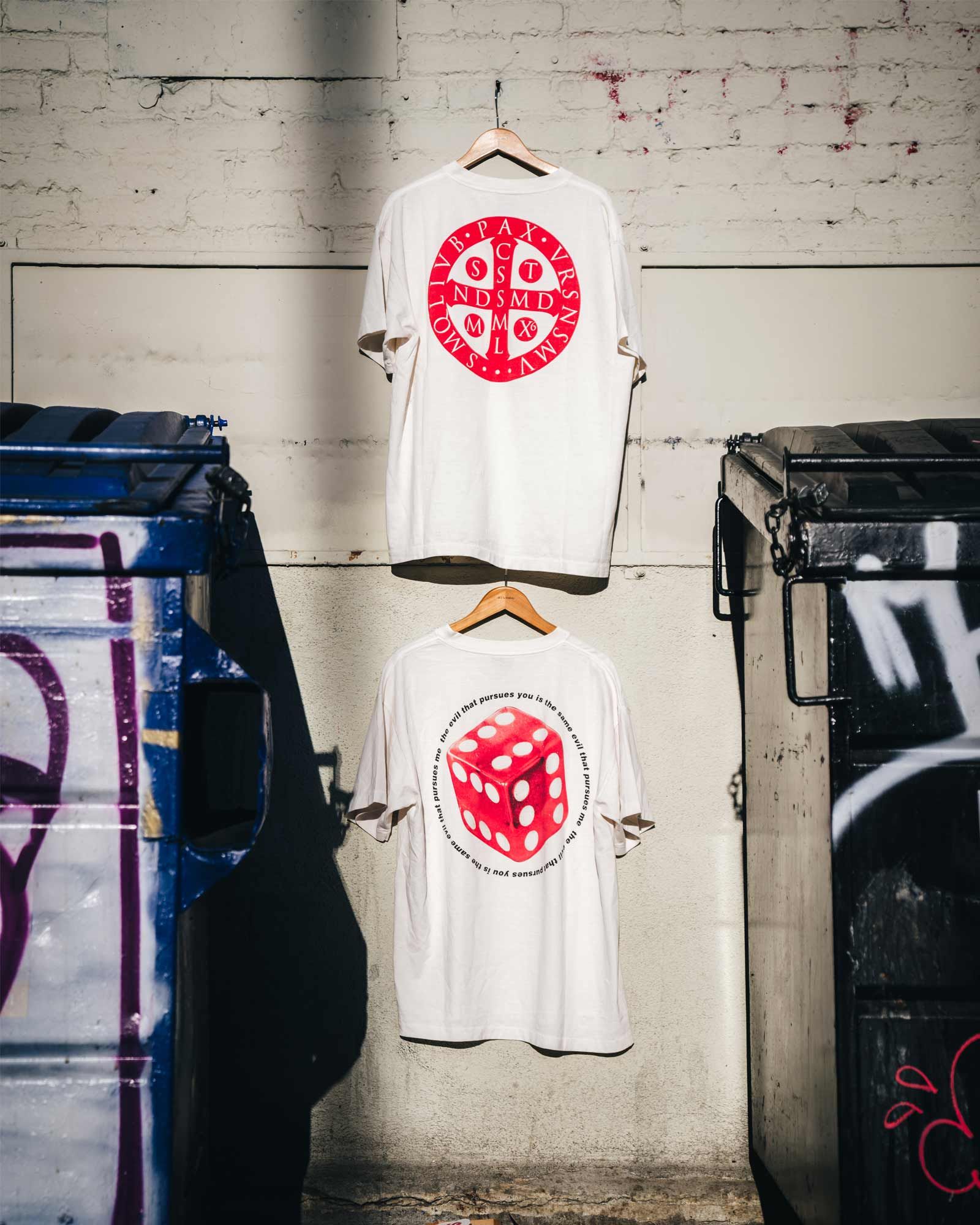 SAINT Mxxxxxx - Ss tee/rd circle | Detail