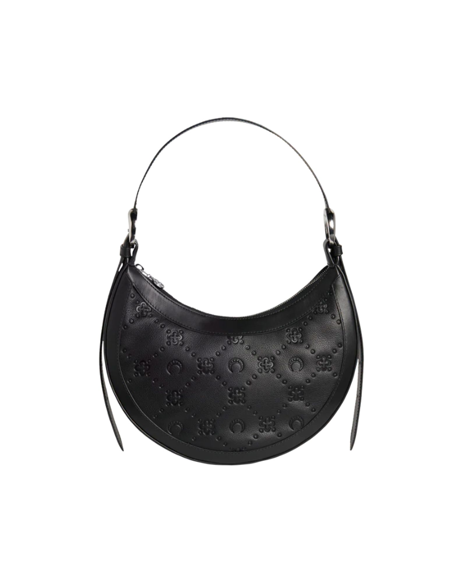 マリーン・セル/MOONOGRAM EMBOSSED LEATHER ECLIPS MINI BAG/ミニバッグ/Black - OS