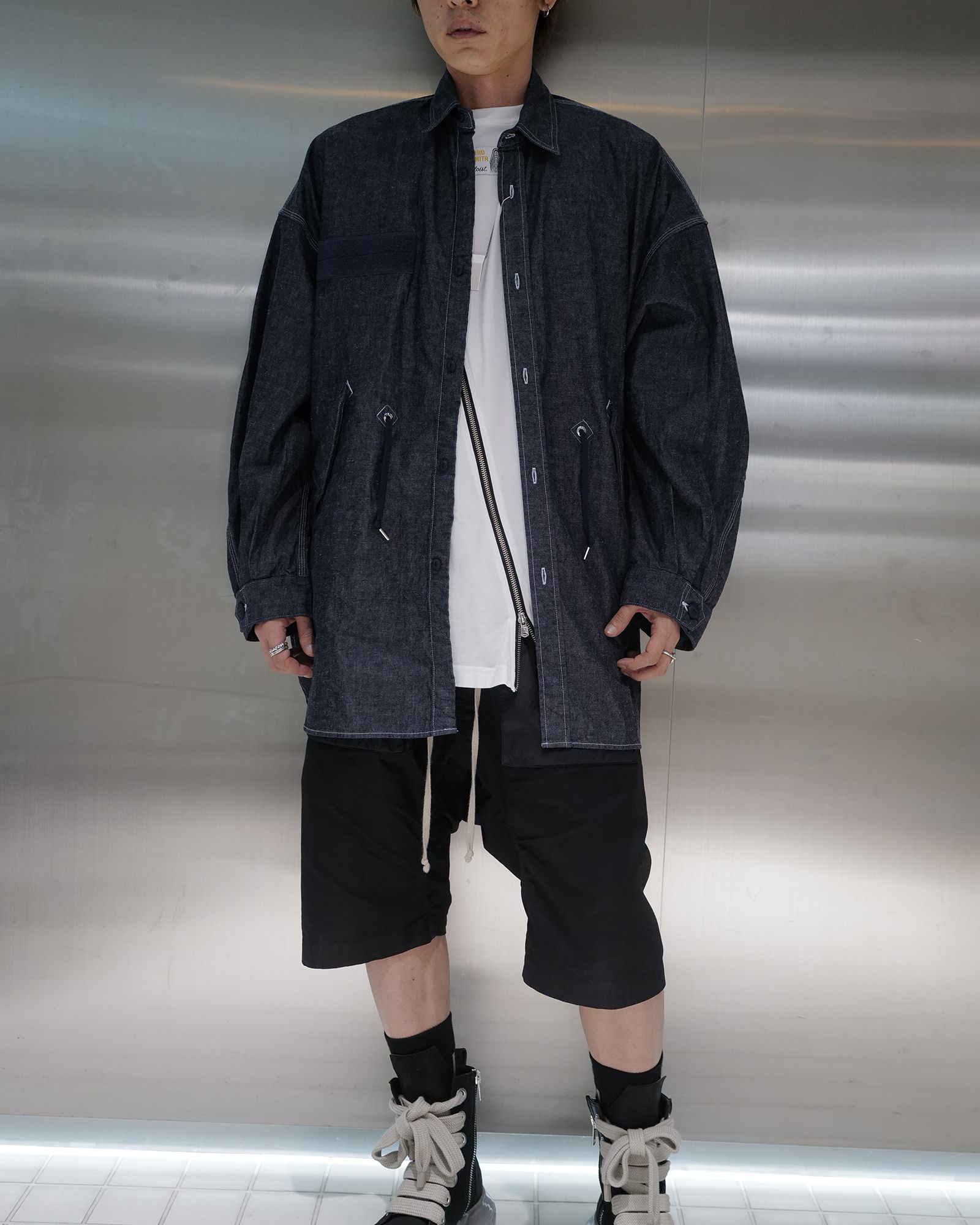 FUMITO GANRYU/フミト ガンリュウ/M-51 NYLON SHIRT JACKET-