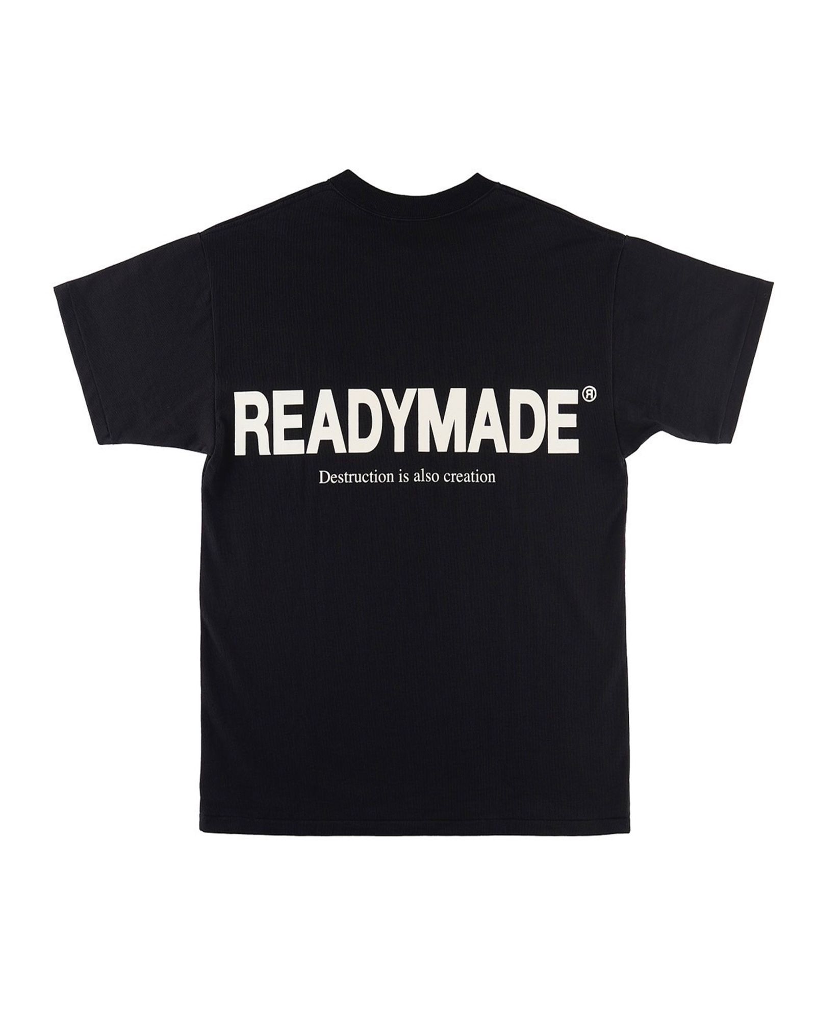 READYMADE SS T-SHIRT SMILE/BLACK サイズL-