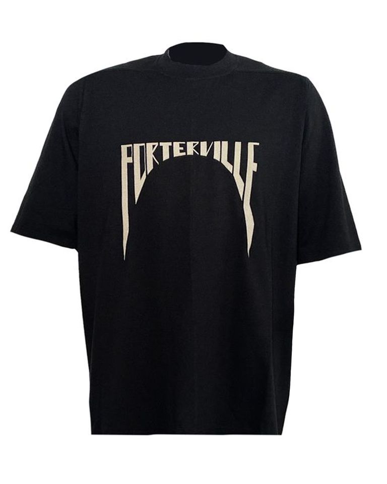 RICK OWENS - JUMBO SS T/RR02D6274/Tシャツ/ BLACK/PEARL | Detail