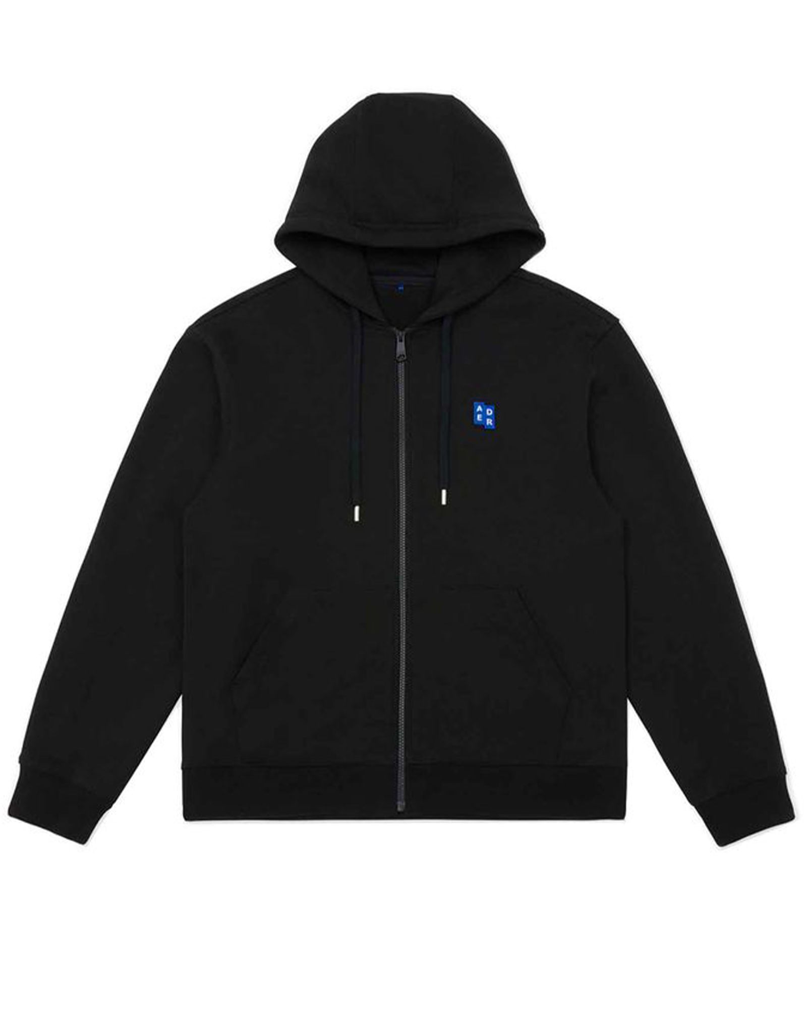 Ader Error - TRS TAG HOODIE ZIP-UP/BMSGFYHD0401BK/ジップアップパーカー/Black | Detail