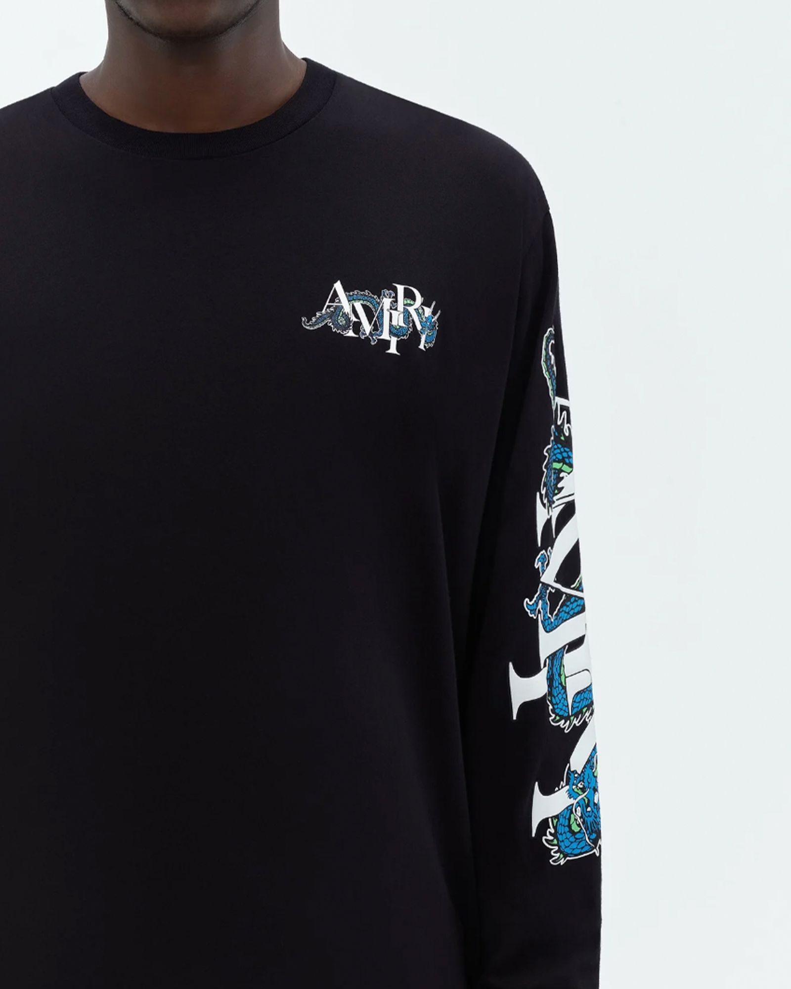 AMIRI - アミリ/CNY DRAGON L/S TEE/ロングTシャツ/BLACK | Detail