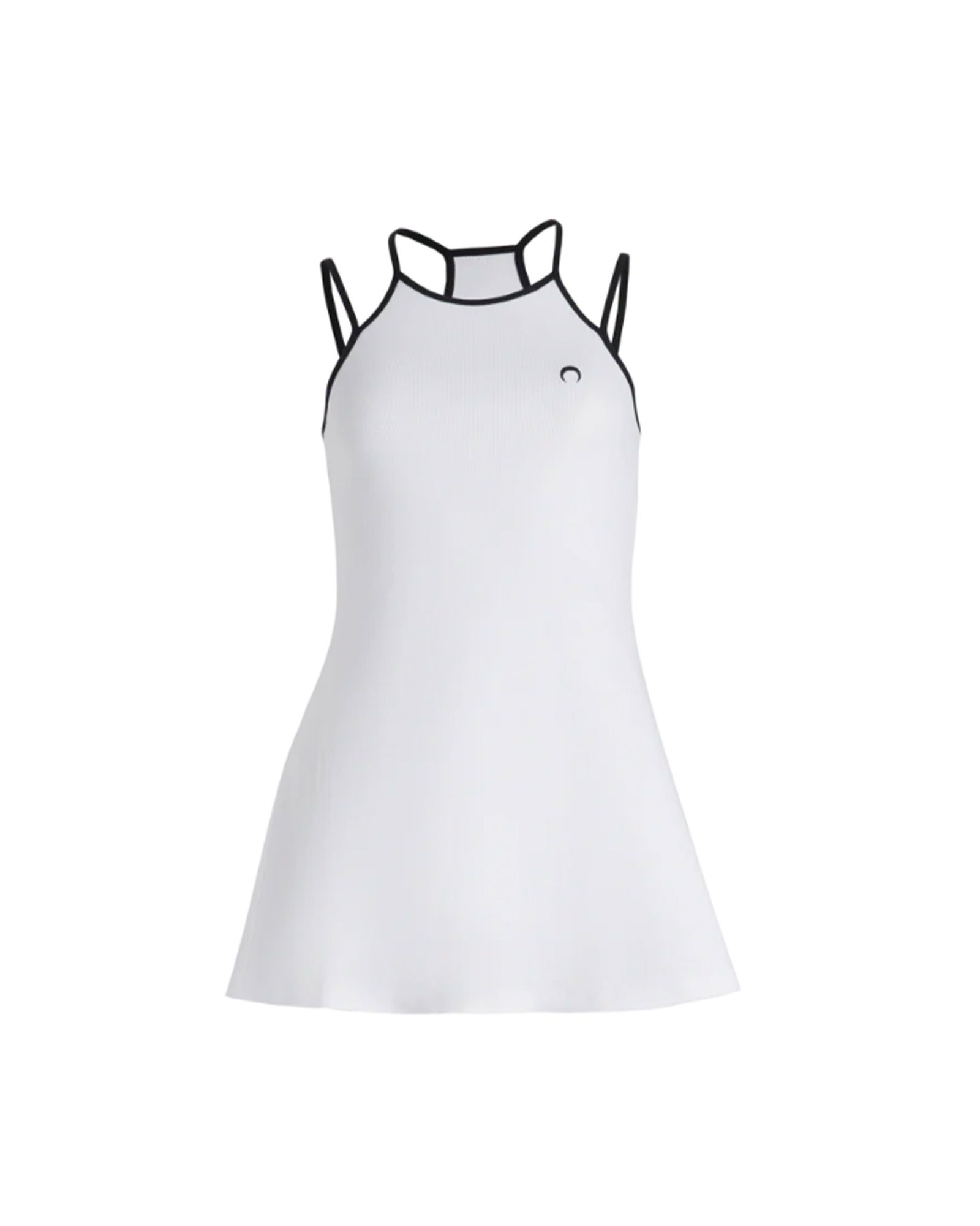 Marine Serre - Organic cotton tennis court dress | Detail