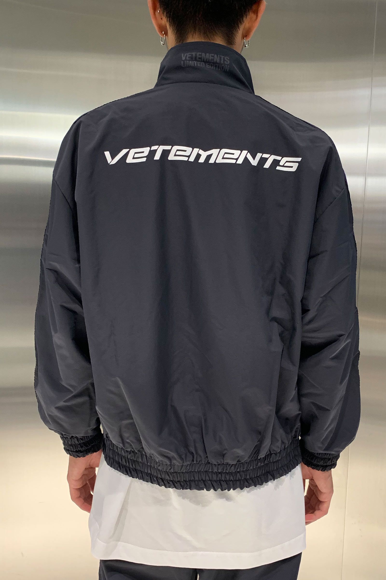 VETEMENTS ヴェトモン 20AW Tape Tracksuit Jacket サイドテープ