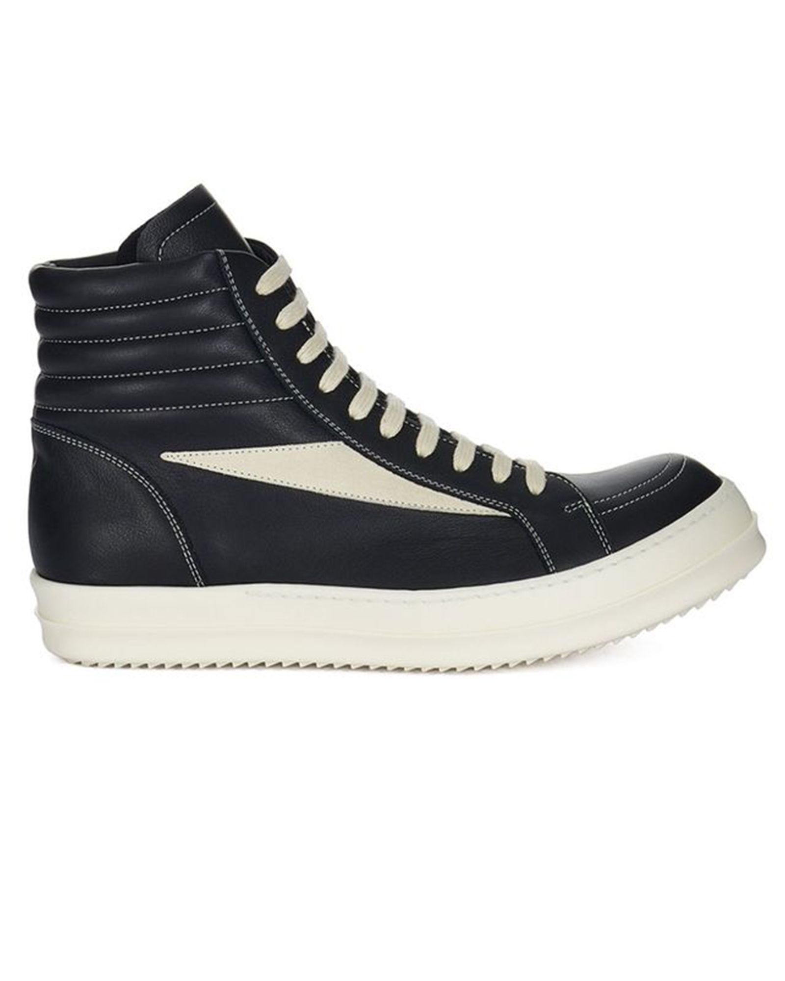 RICK OWENS - HIGHT VINTAGE SNEAKS/RU02D6896/ハイカットスニーカー/SADDLE/MILK/MILK |  Detail