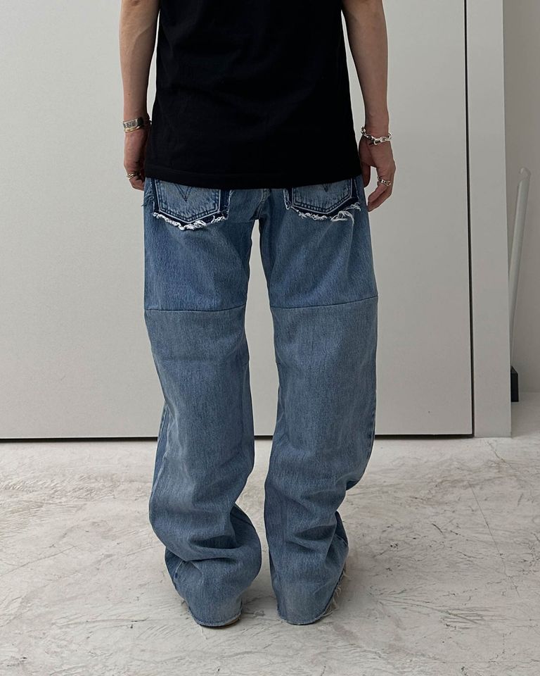 READYMADE - FLARE WIDE DENIM/RM-M01-0000-060/フレアワイドデニム  