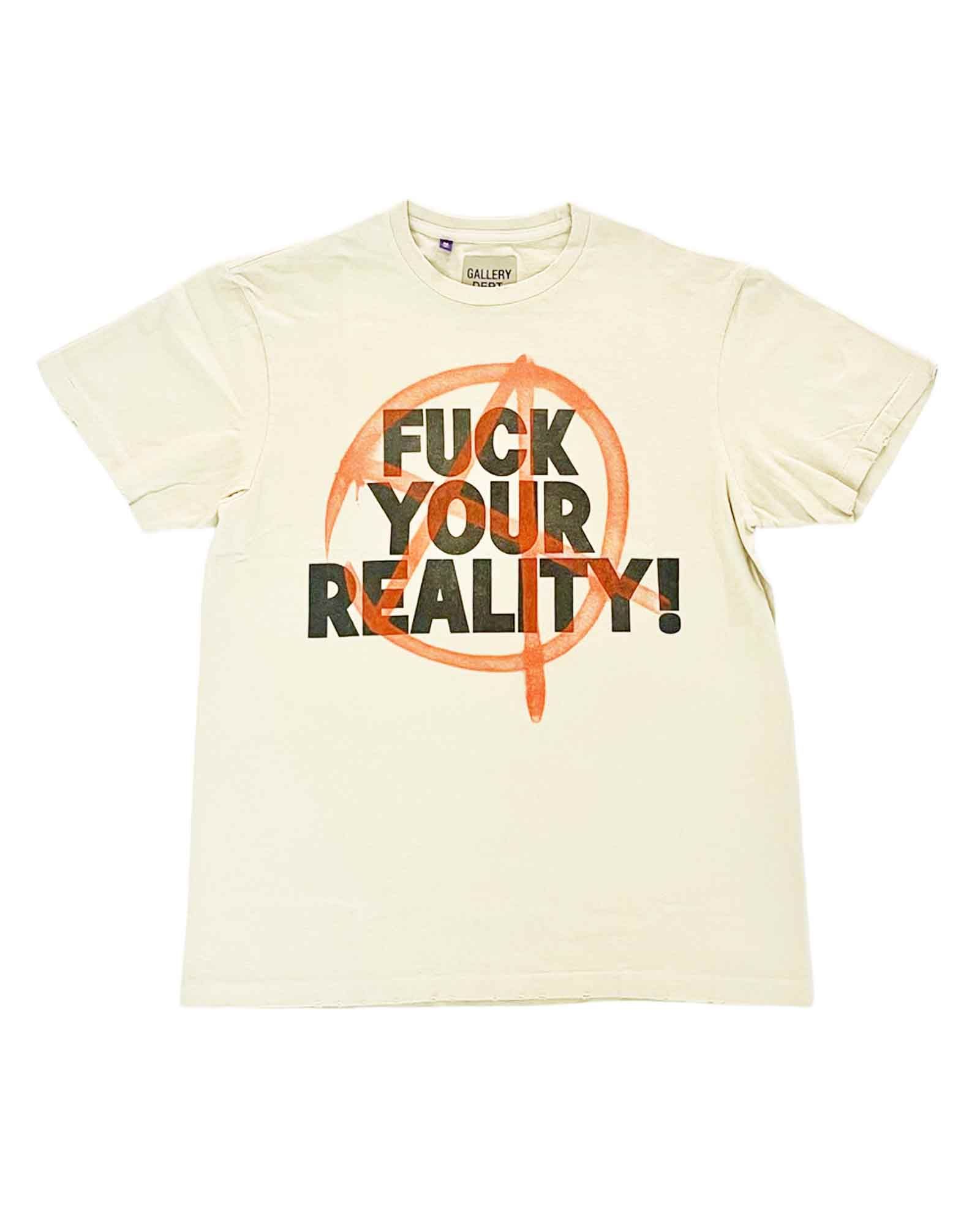 GALLERY DEPT. - ギャラリーデプト/FUCK YOUR REALITY/Tシャツ/ANTIQUE