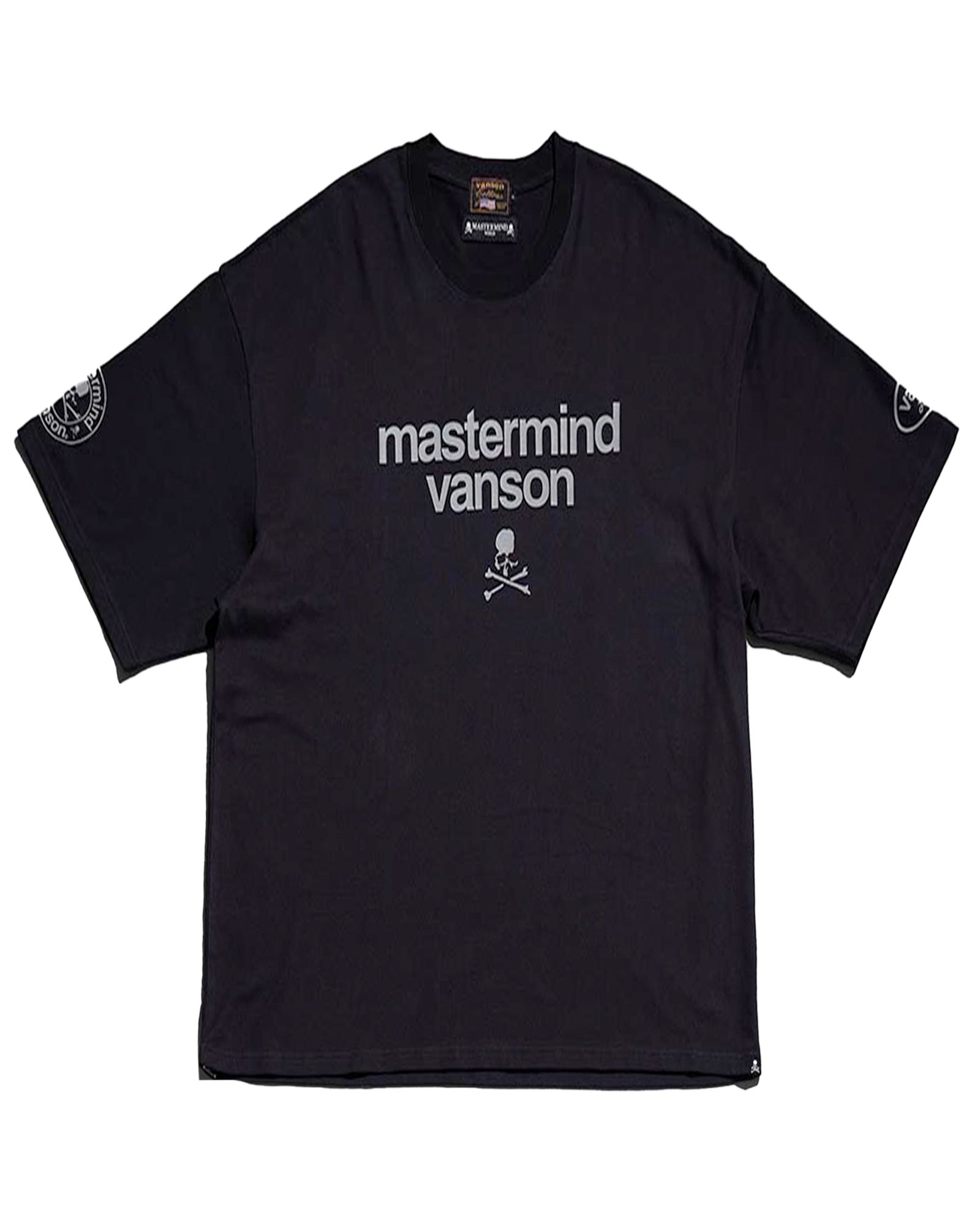 mastermind - VANSON / B-BONE S/S TEE /MW24C13-TS102 /Tシャツ/BLACK | Detail