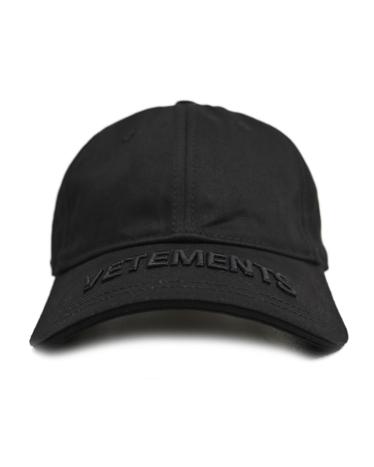 VETEMENTS - BLACKOUT LOGO CAP/UA65CA100B/キャップ/BLACKOUT | Detail