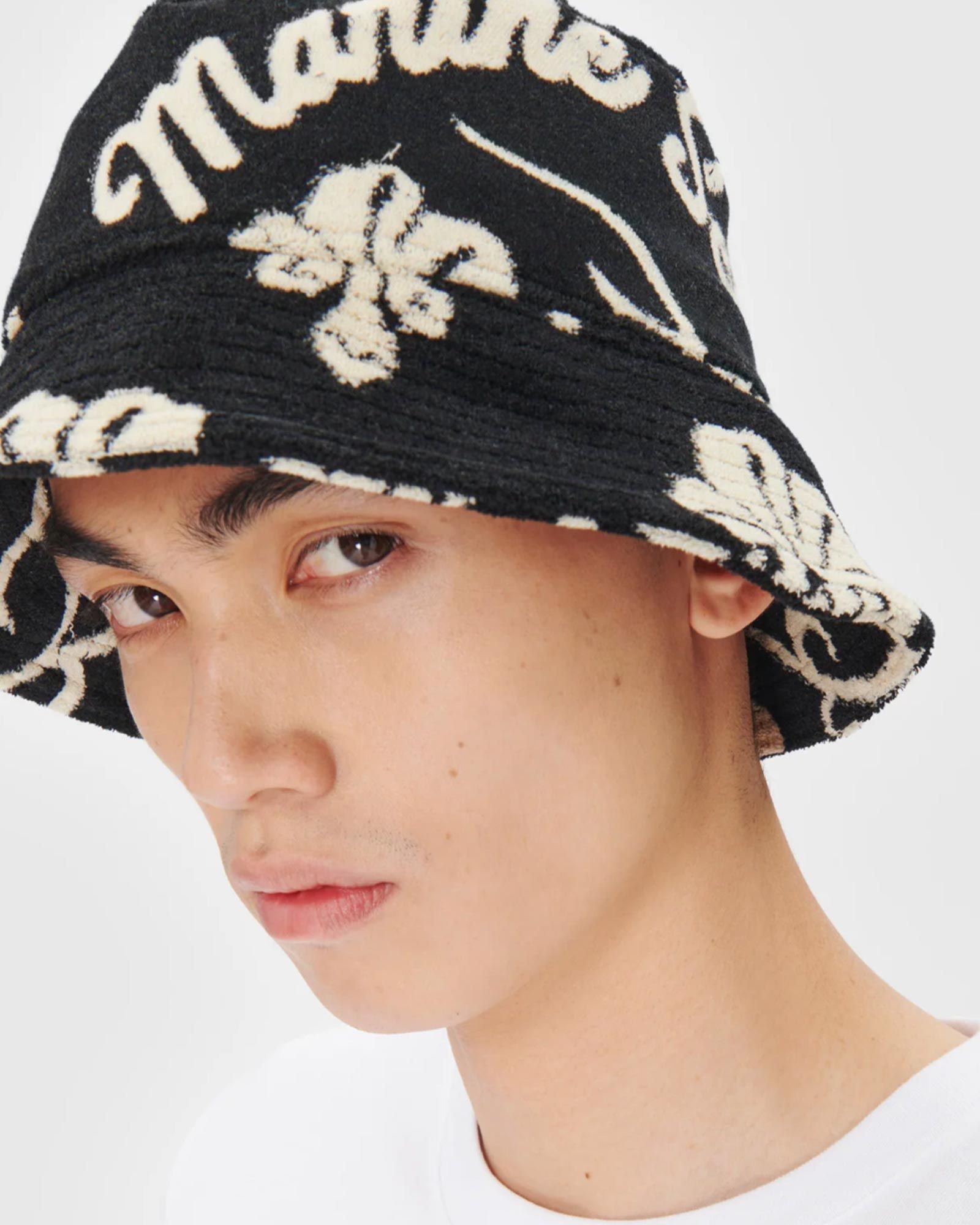 Marine Serre - マリーンセル/JERSEY JACQUARD TOWELS BUCKET HAT