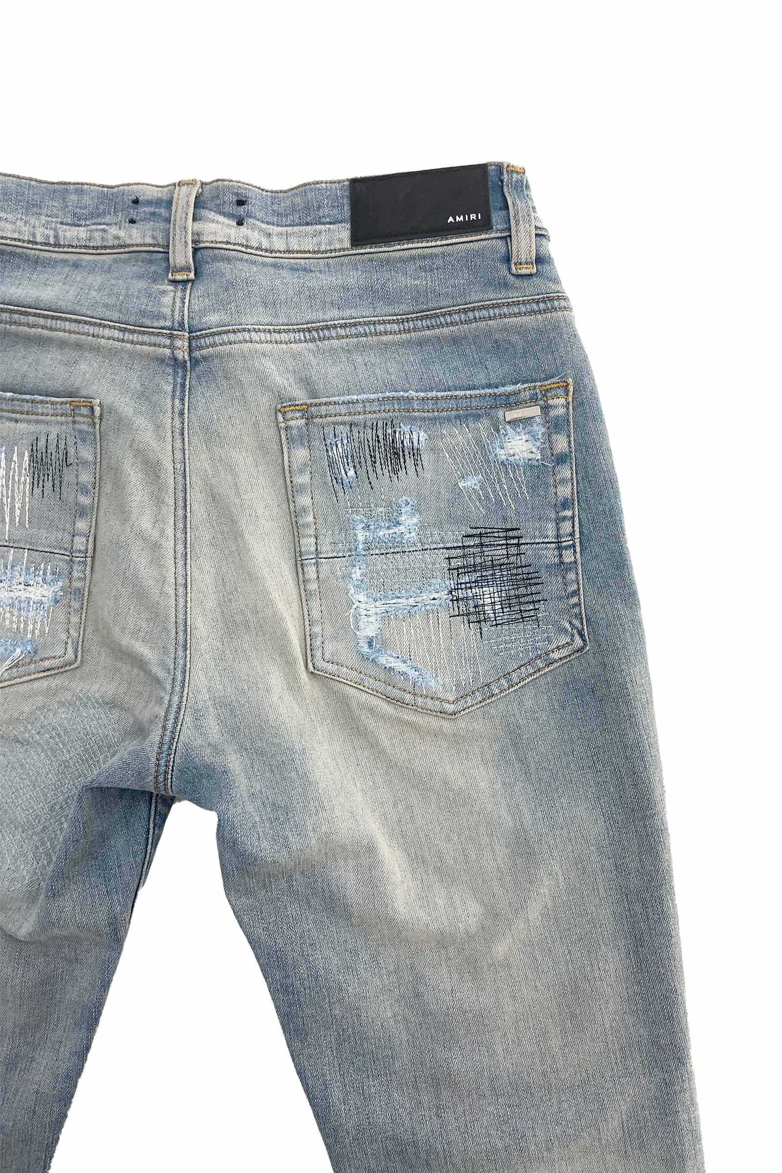 セット送料無料 AMIRI SUPER REPAIR JEAN アミリ ダメージ デニム