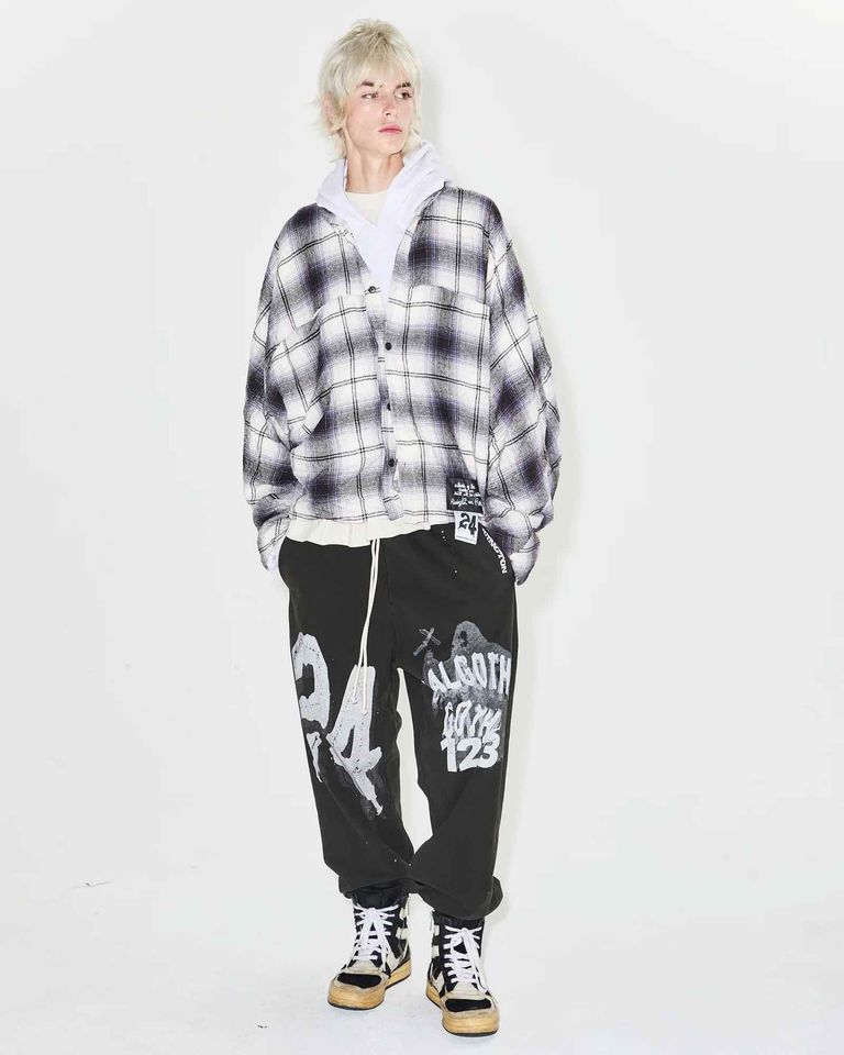 RRR123 - ENEMY SWEAT/ENMY-SP05/スウェットパンツ/VINTAGE BLACK | Detail