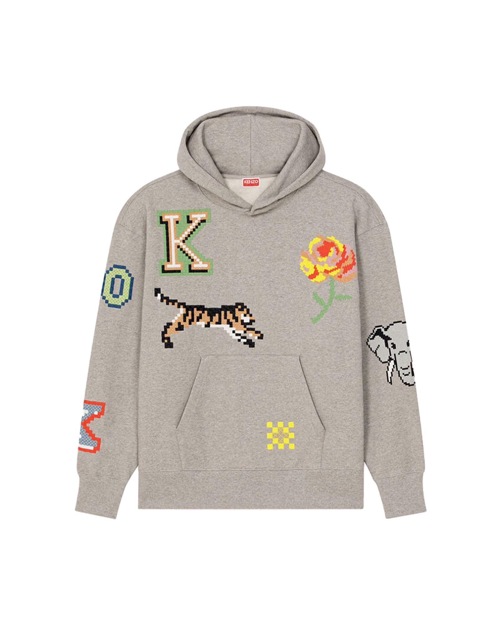 Kenzo tiger logo sweat hoodie