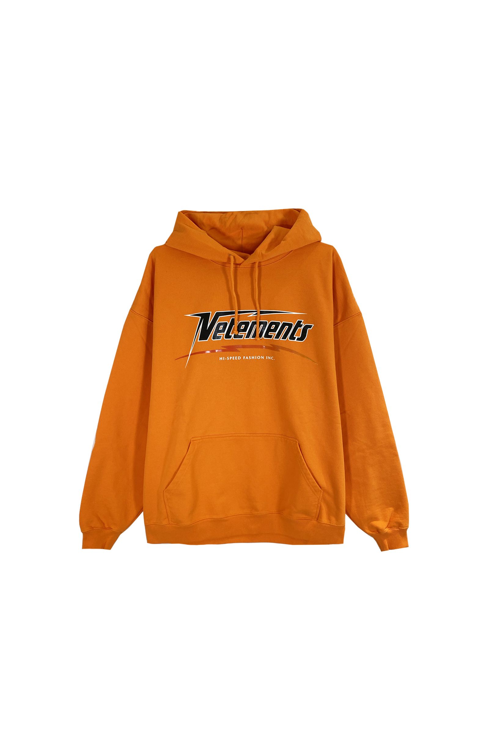 ヴェトモン/Hi-speed hoodie/プルオーバーパーカー/Orange - XS