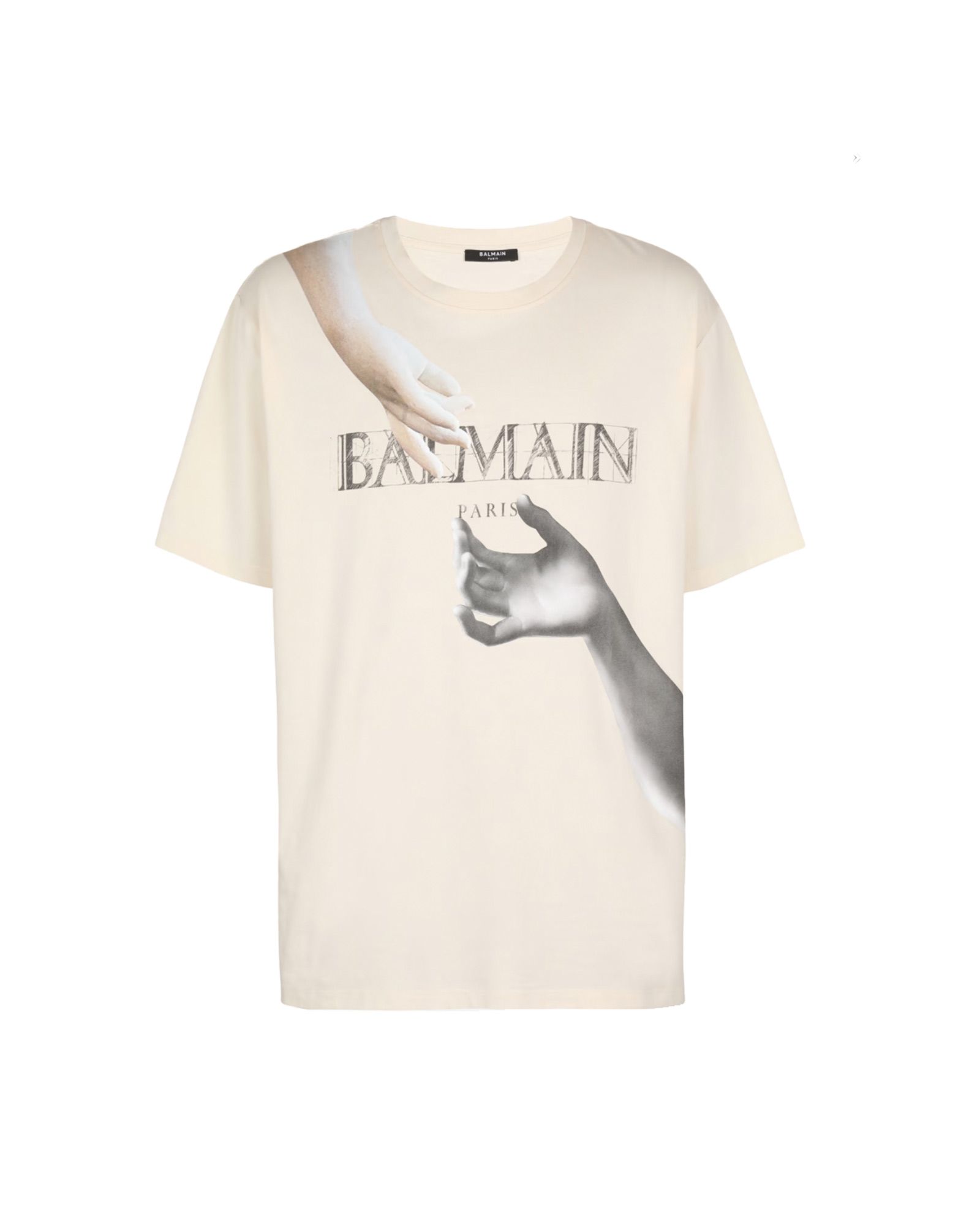 BALMAIN - STATUE PRINTED T-SHIRT - BULKY FIT | Detail