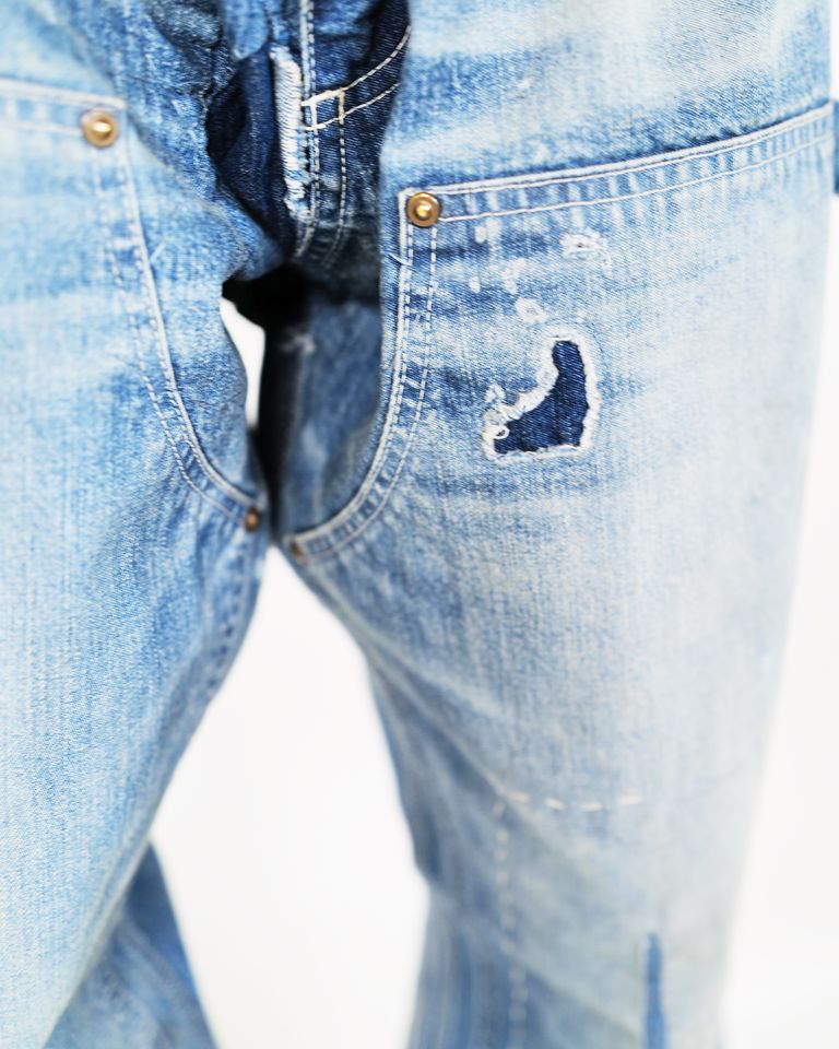 SAINT Mxxxxxx - DOUBLE KNEE/DENIM/SM-YS1-0000-066/デニムパンツ 