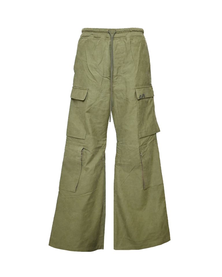 READYMADE - CARGO FLARE PANTS/RM-P01-0000-065/カーゴパンツ/KHAKI 