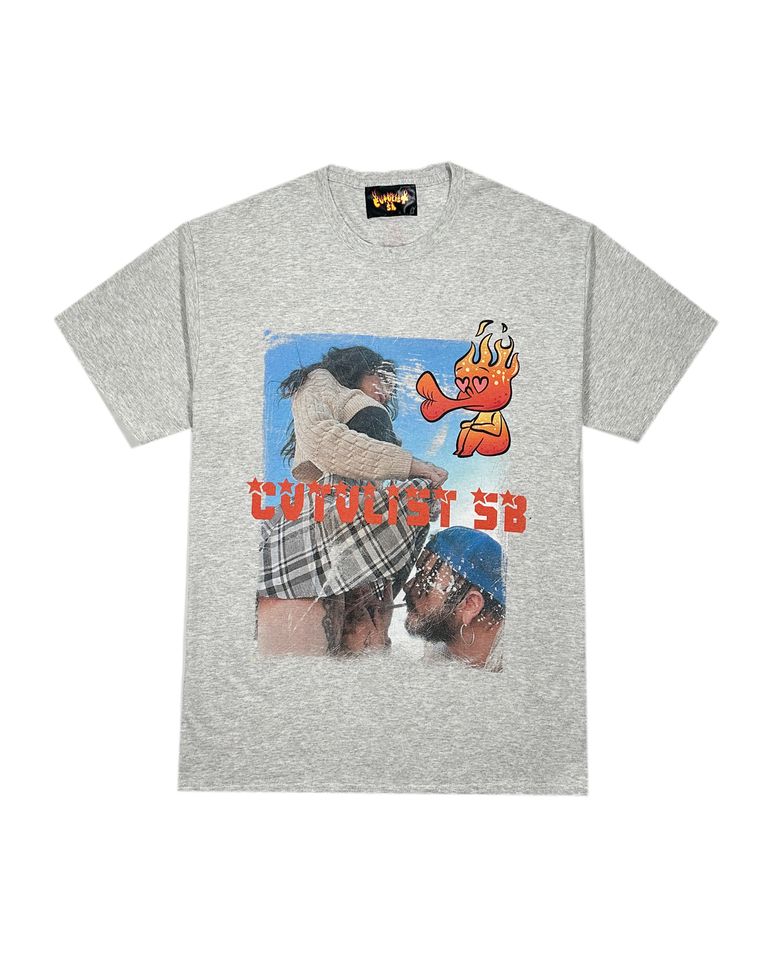 CVTVLIST - CVTVLIST SB I PANCHIRA TEE/22B100303/Tシャツ/ASH GRAY 