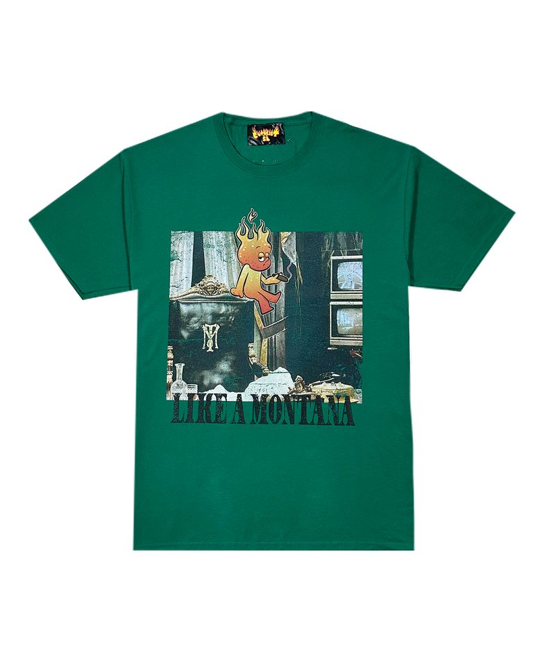 CVTVLIST - CVTVLIST SB | MONTANA TEE/22SB110307/Tシャツ/GREEN | Detail